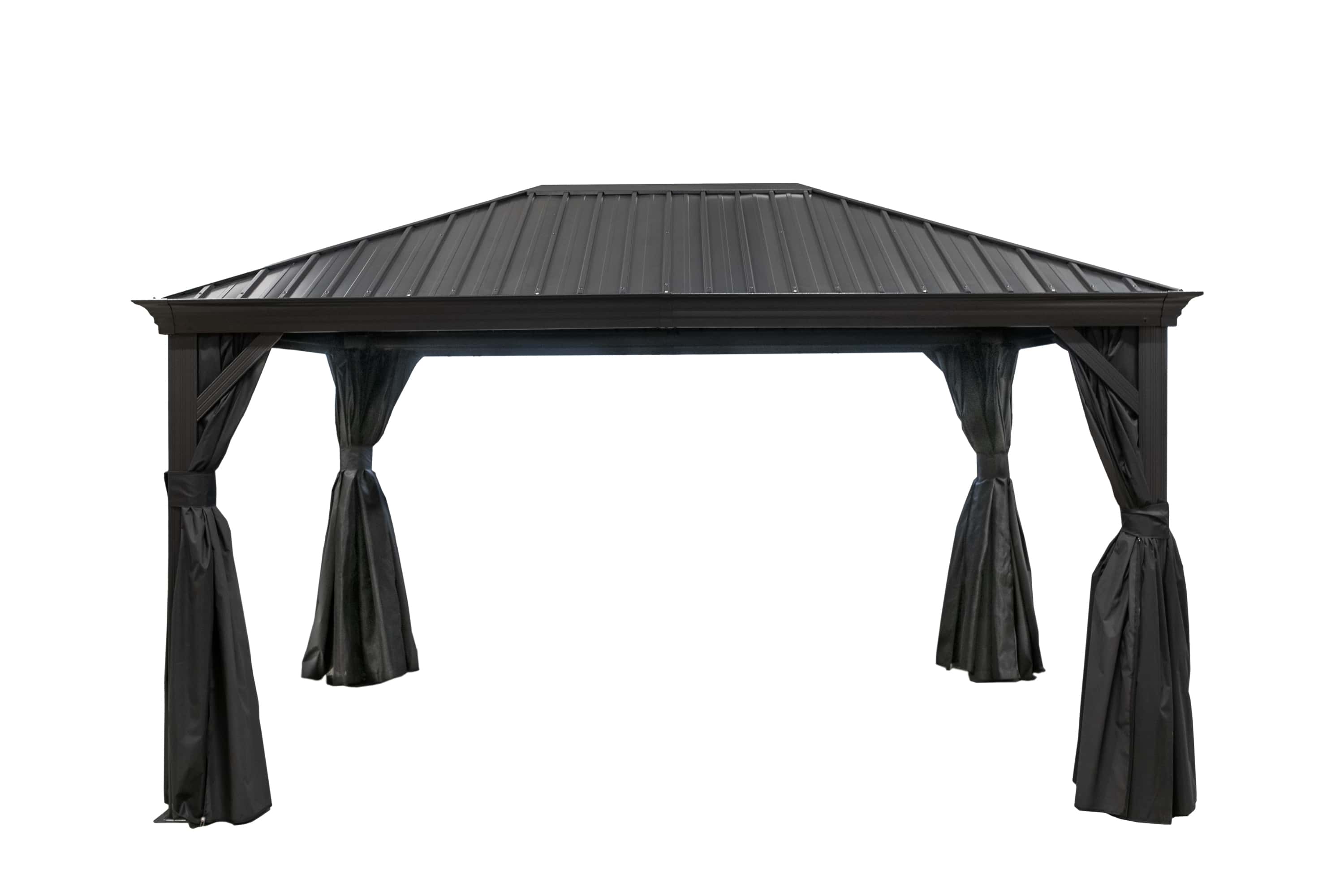 Sojag Marsala 1220 - Paviljoen met muggennet - 4x6 m - Antraciet