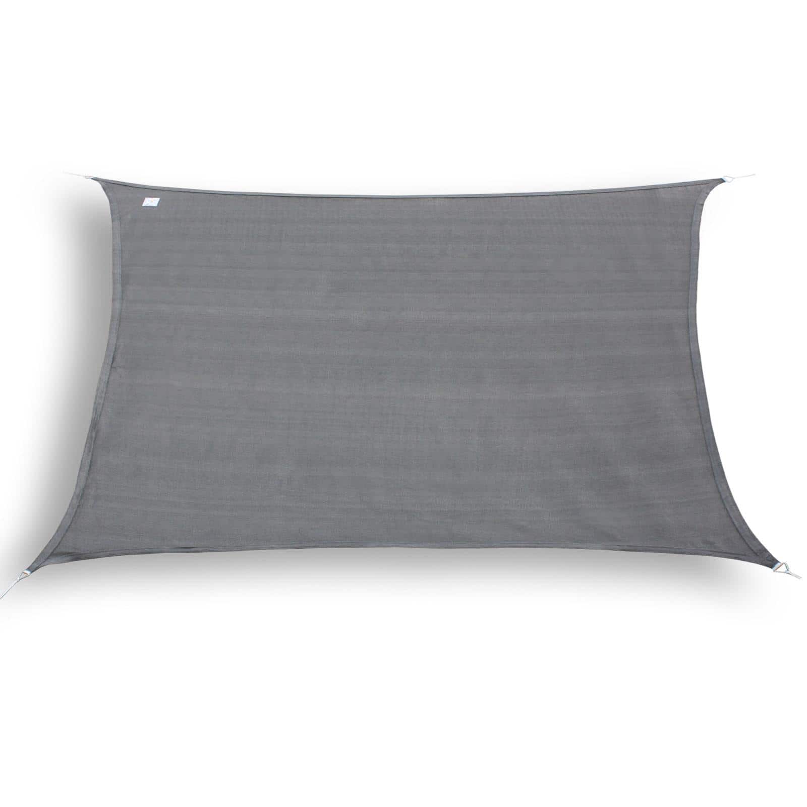 hanSe® Schaduwdoek Rechthoek Waterdoorlatend 3,5x5,5 m Zonnedoek Grijs hanSe® Schaduwdoek Rechthoek Waterdoorlatend 3,5x5,5 m Zonnedoek Grijs