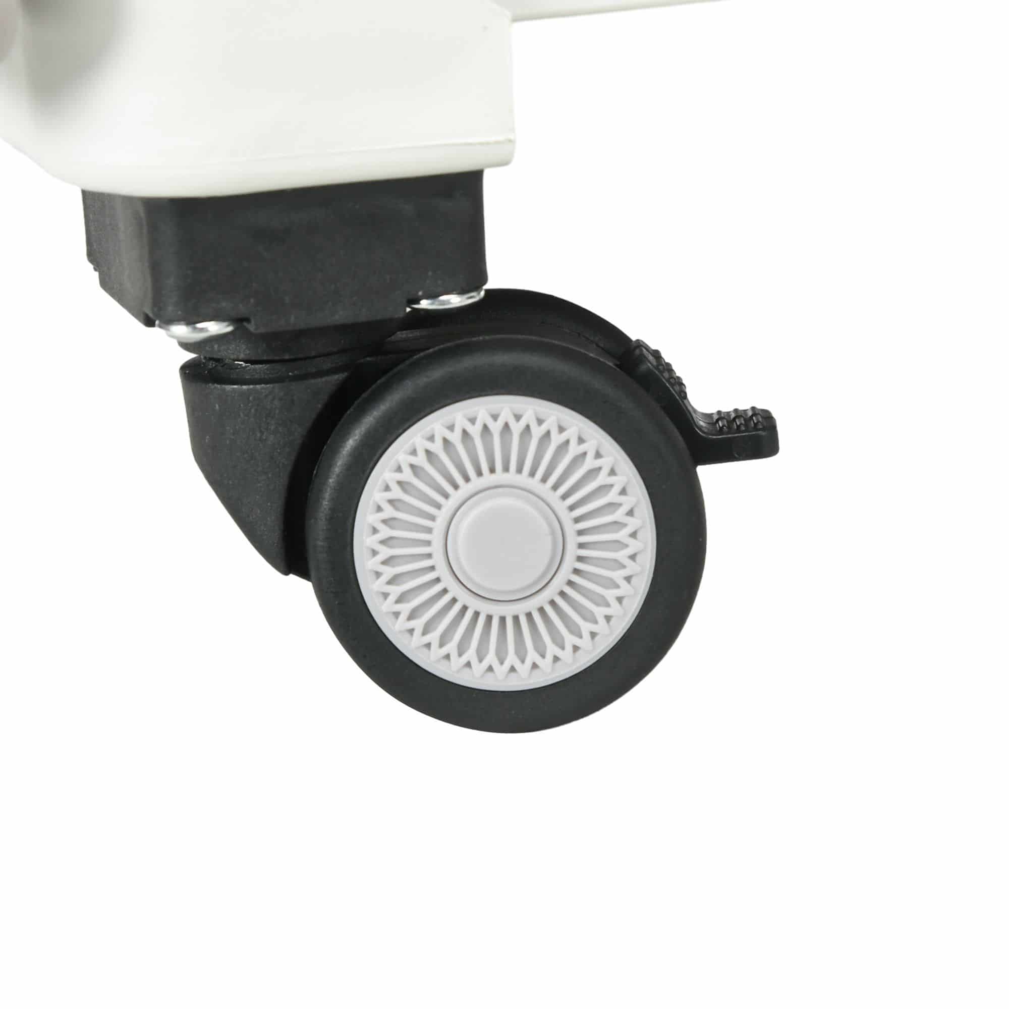 4goodz Winkelwagen Vouwkrat Trapklimmer Opvouwbaar max. 65 Kg Belastbaar - Wit