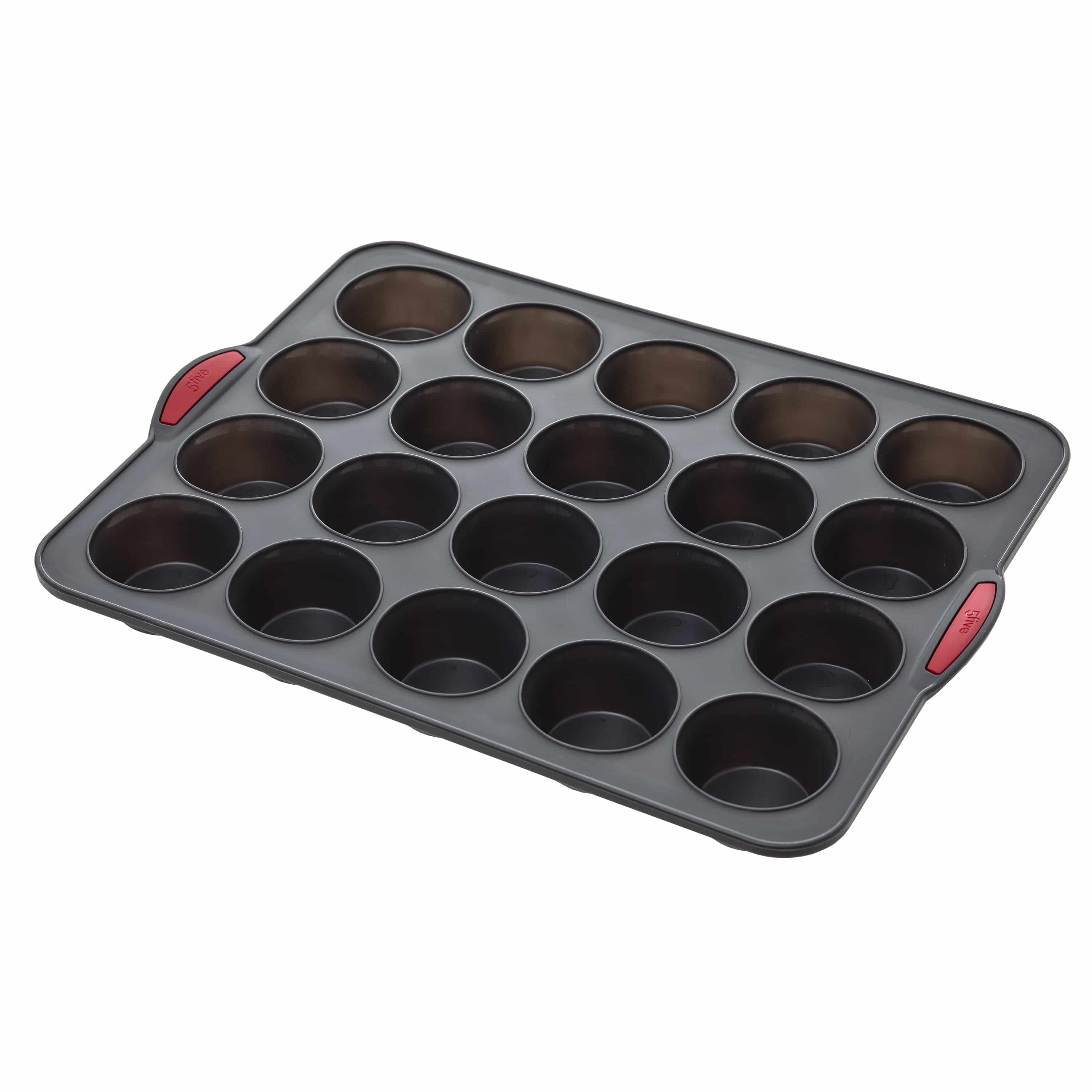 4goodz Siliconen Bakvorm 20 muffins met vaste randen - 30,5x40x3,7 cm