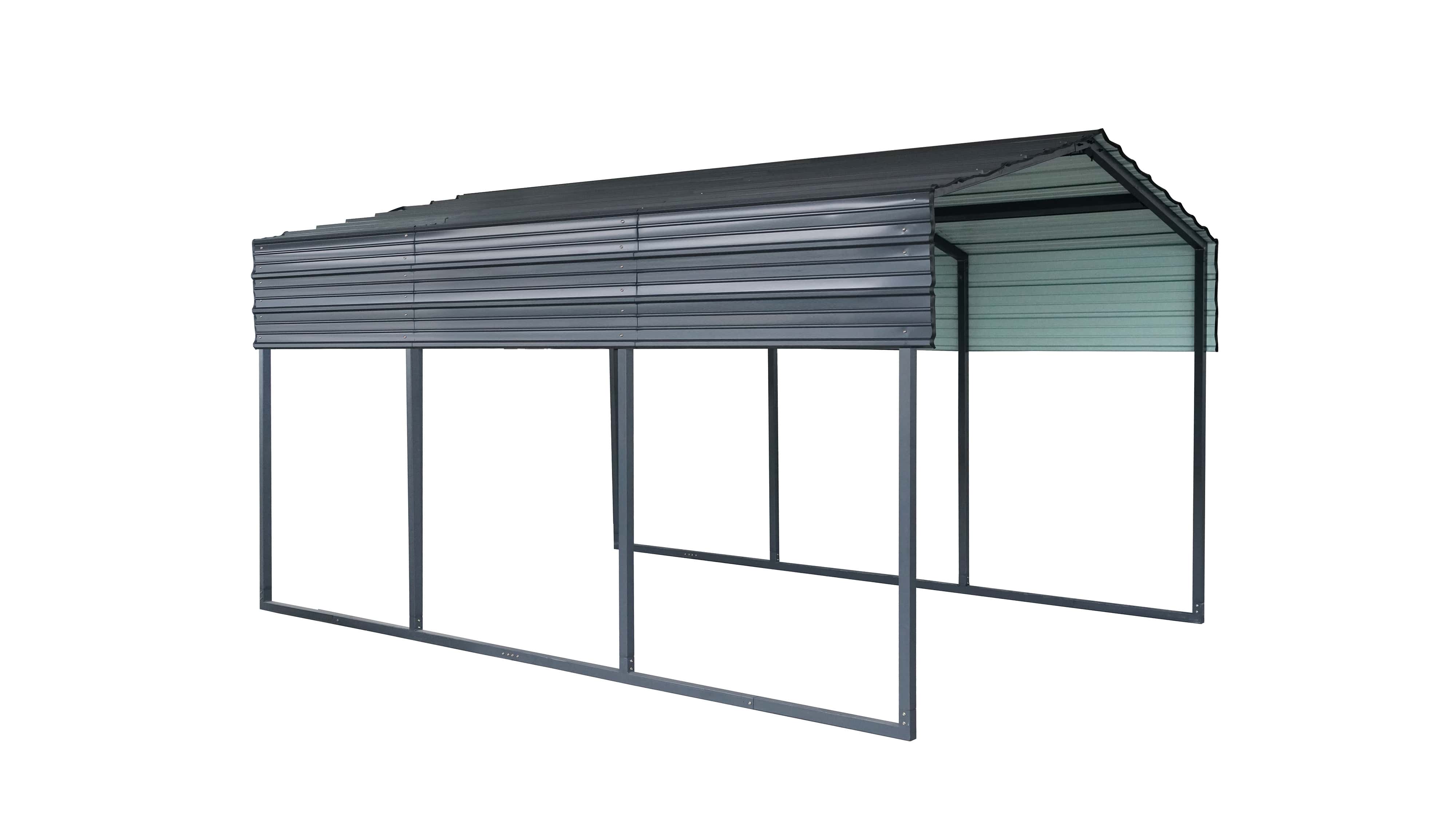 Westmann Copenhagen S - Heavy-duty carport 13.5m² - 451x305x253 cm