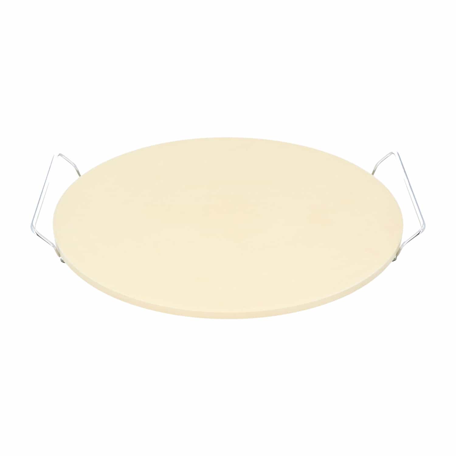 Pizzasteen Keramisch - Handvaten 33 cm doorsnede