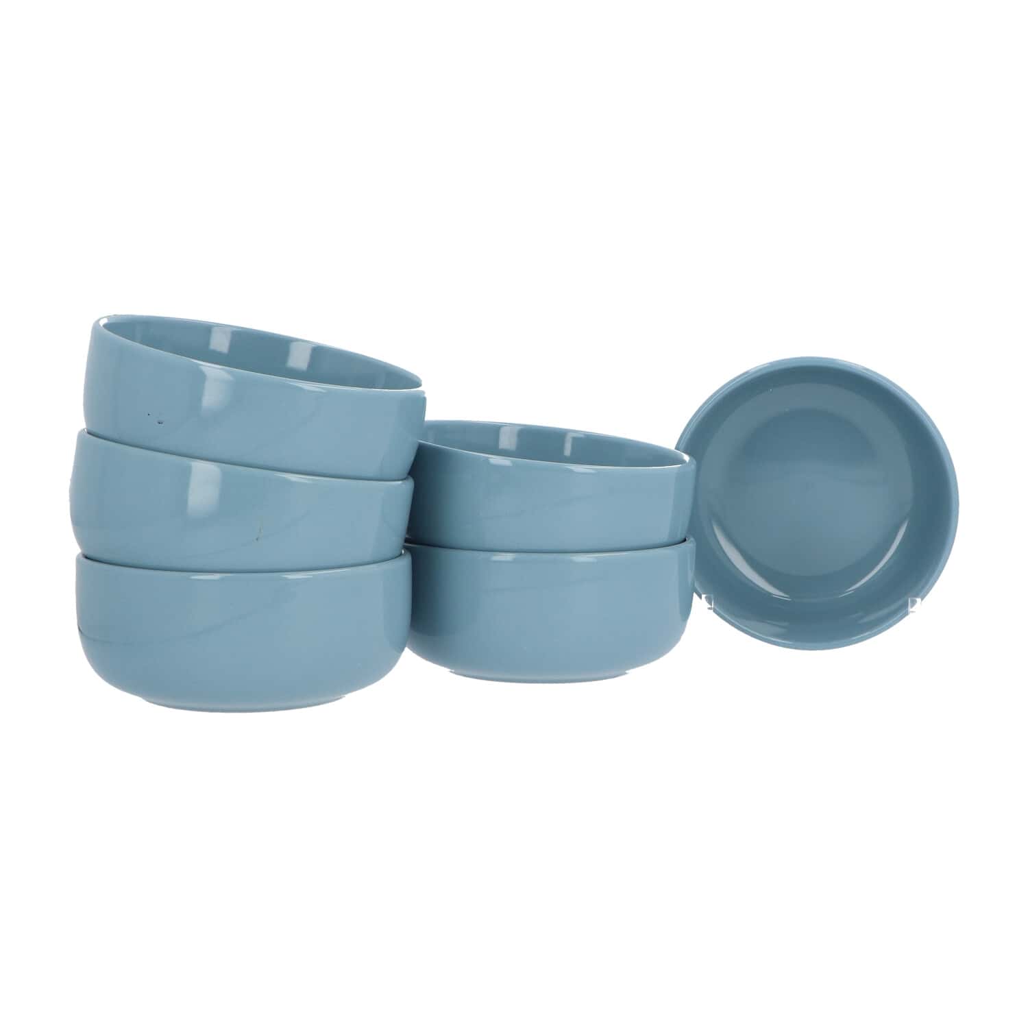 Luzzo 6 persoons Servies Marie 18 delig Keramiek - Blauw