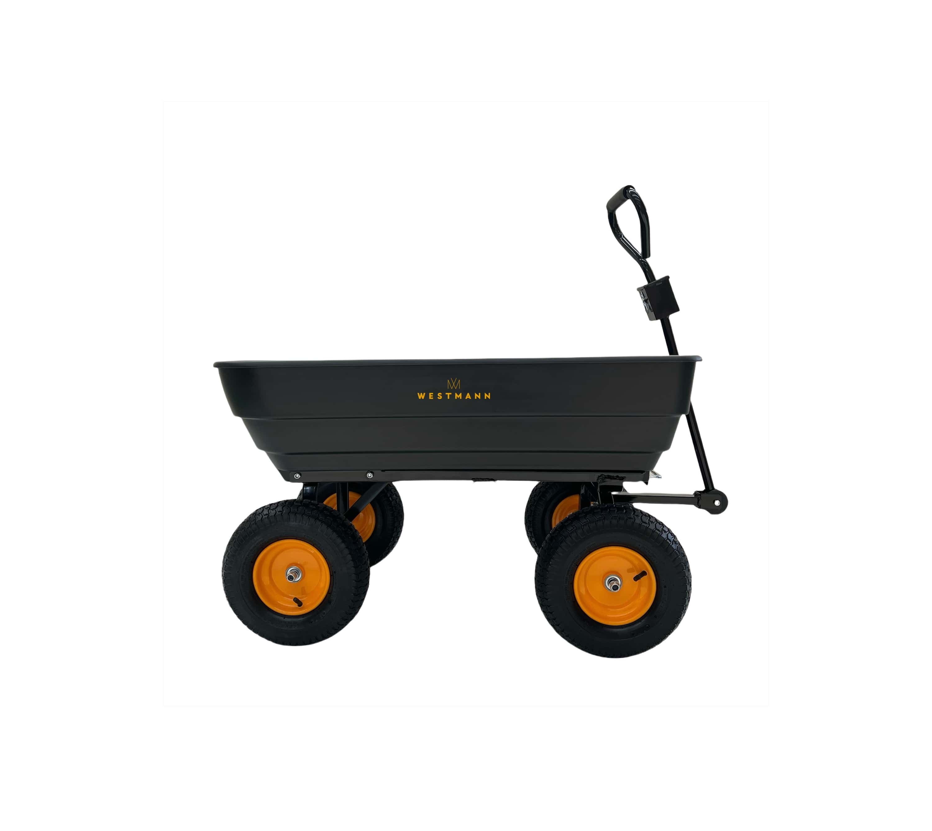 Westmann Prakta M - Kunststof tuintrolley met kantelfunctie - 300 kg