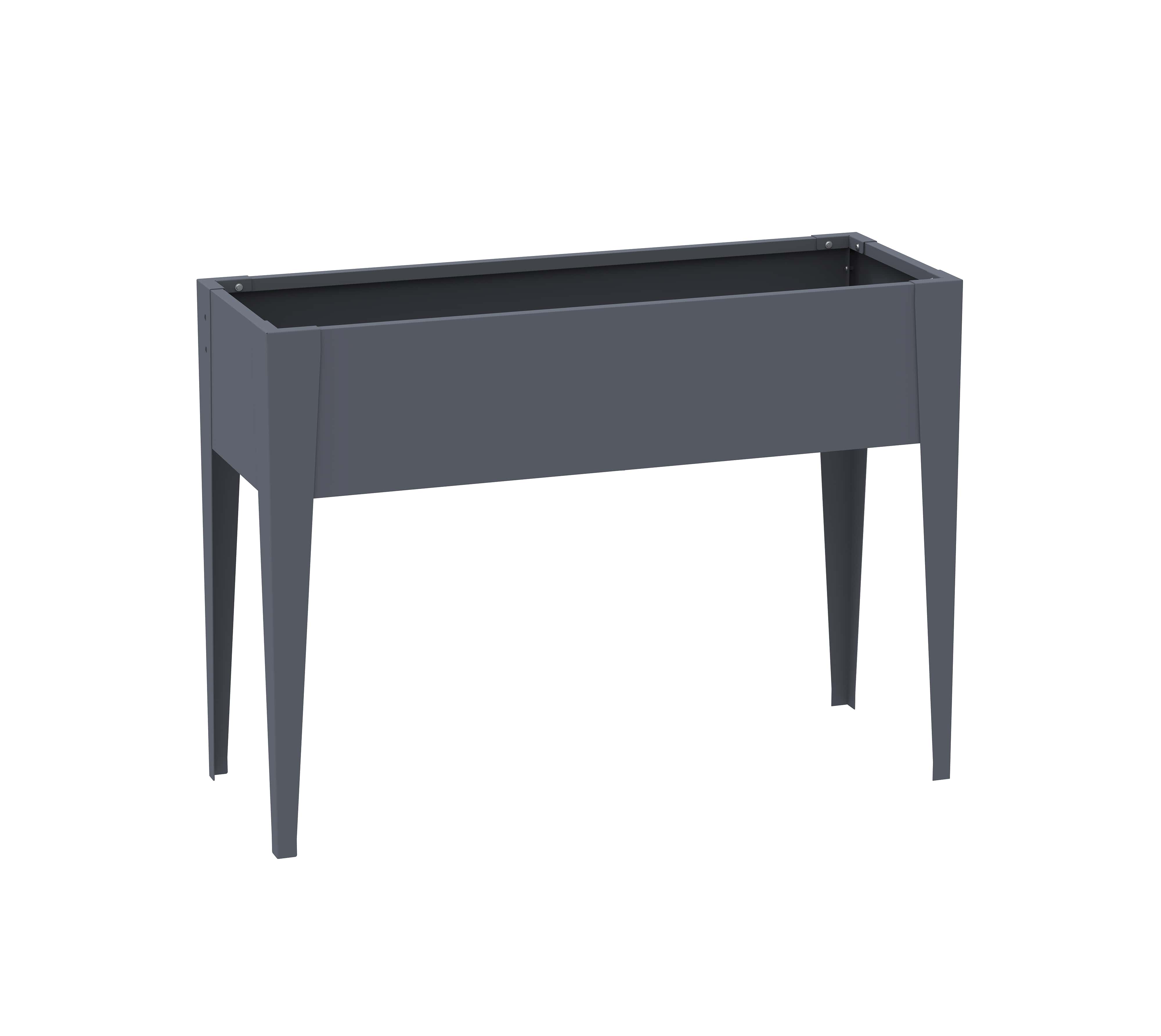 Westmann Vedura M - Metalen Verhoogde Plantenbak 30x100x80 cm - Grijs