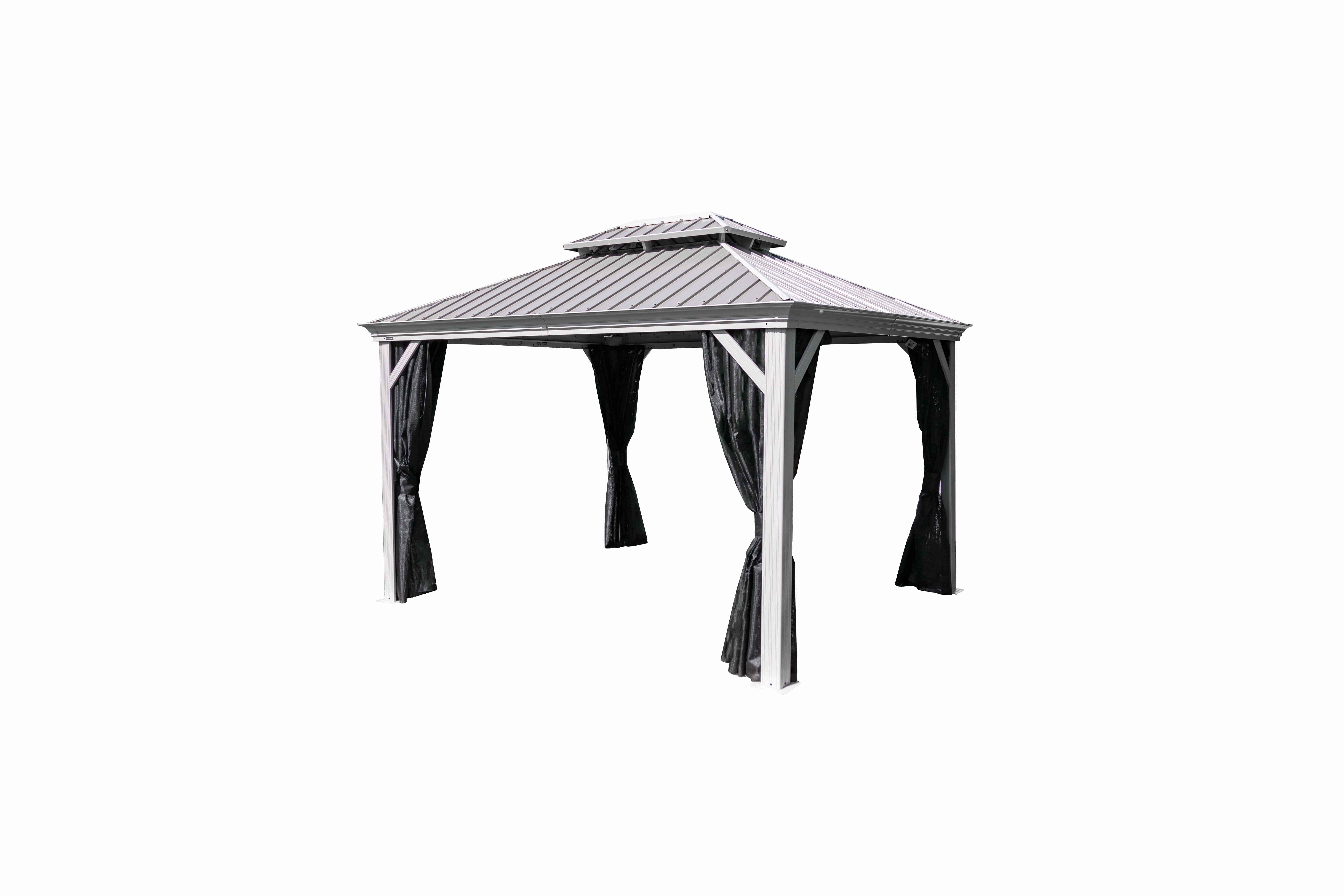 Sojag Paviljoen Pergola Messina 483x363 cm - Champagnekleurig
