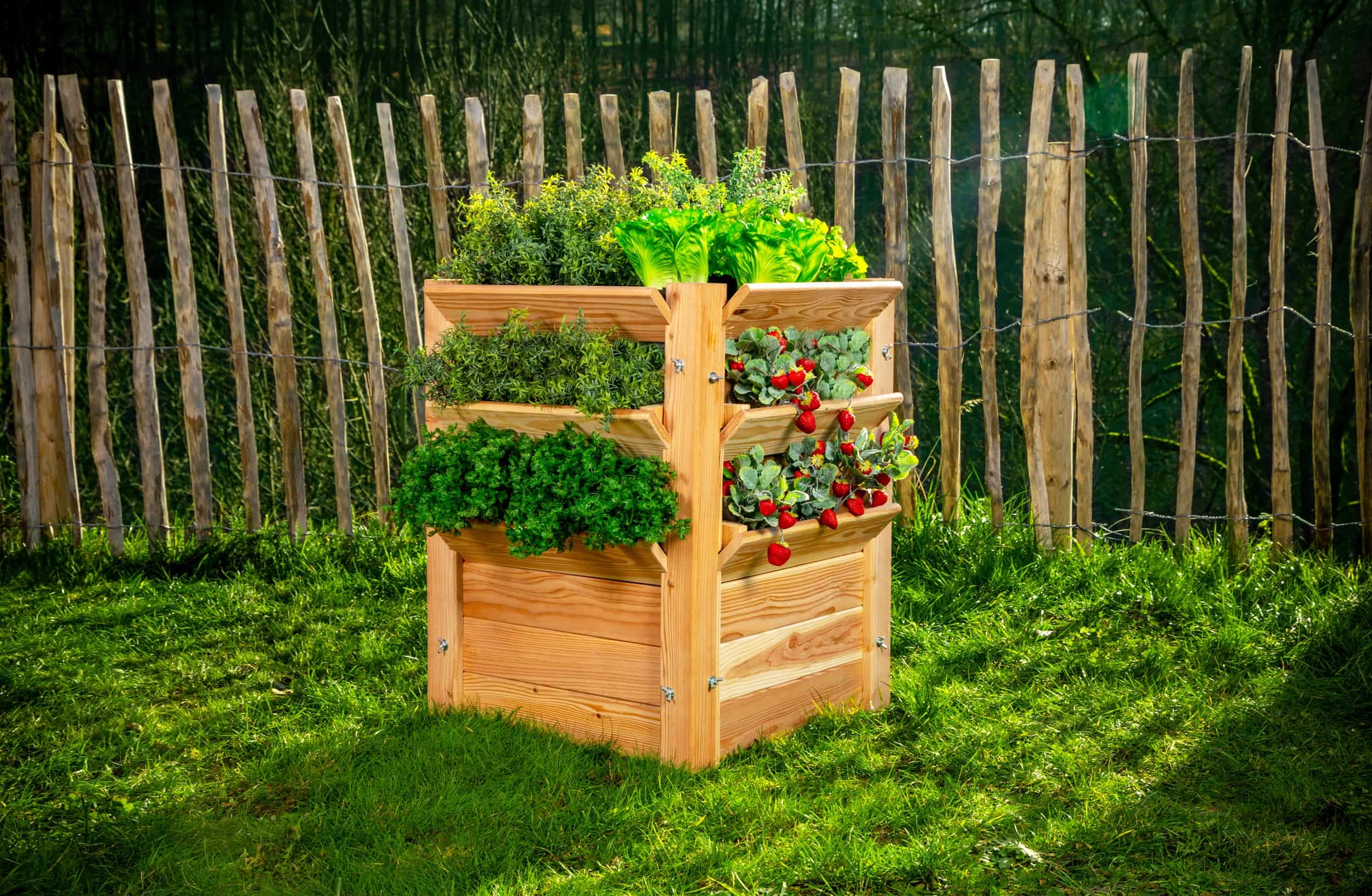 Westmann verhoogde plantenbak Premium L - 66x66x73 cm