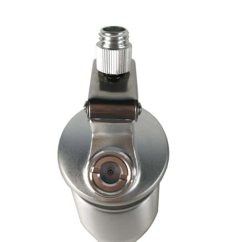 4cookz® aluminium slagroomspuit 0,5 liter - kidde/sifon - RVS mondstuk