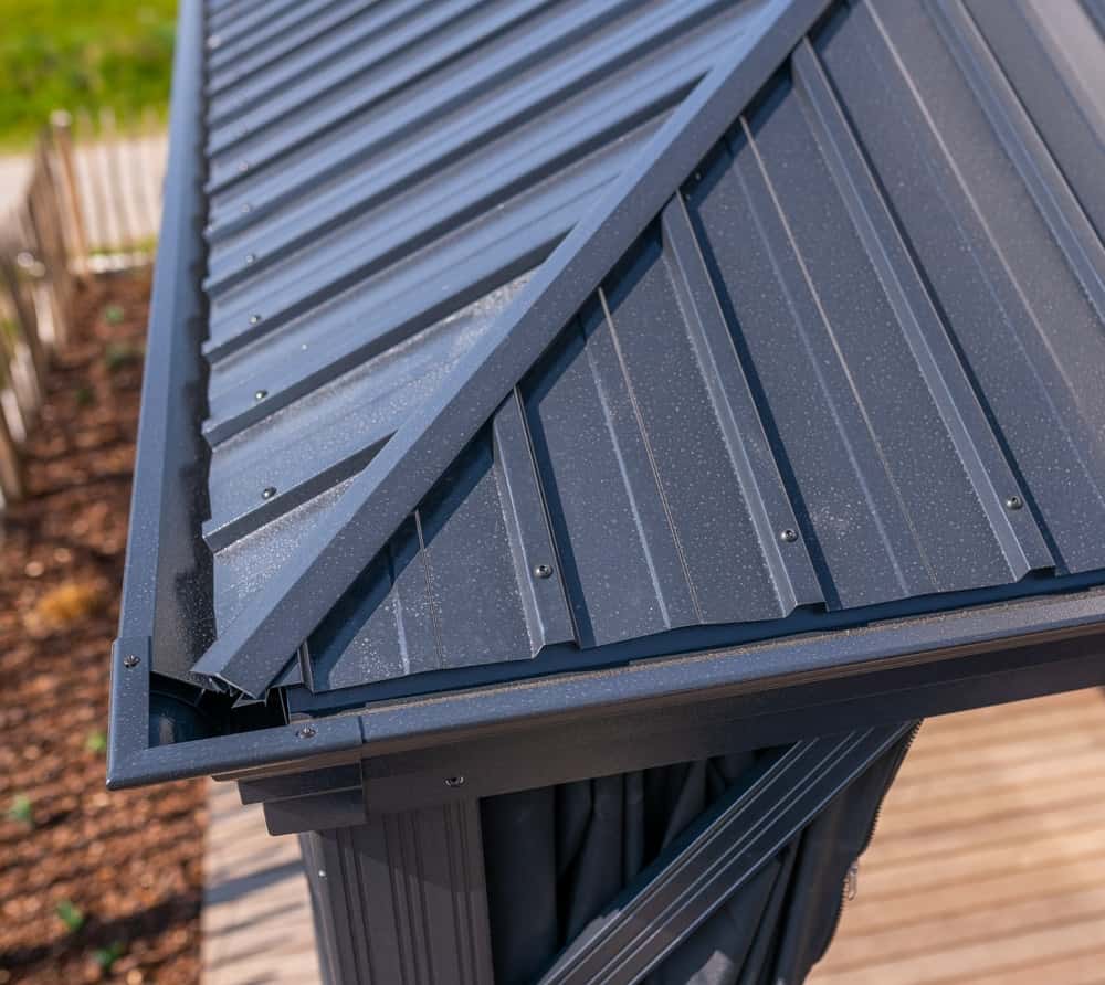 Sojag Marsala 1220 - Paviljoen met muggennet - 4x6 m - Antraciet