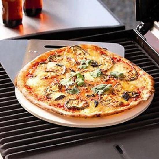 4cookz® Universele pizzasteen 13/14 inch Kamado BBQ