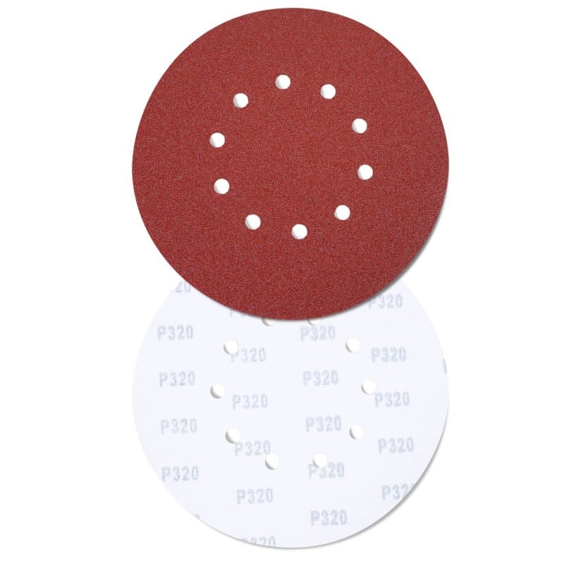 Rodopi® 100x Mix Schuurpapier 225 mm -10 gats Excentrisch Schuurmachine