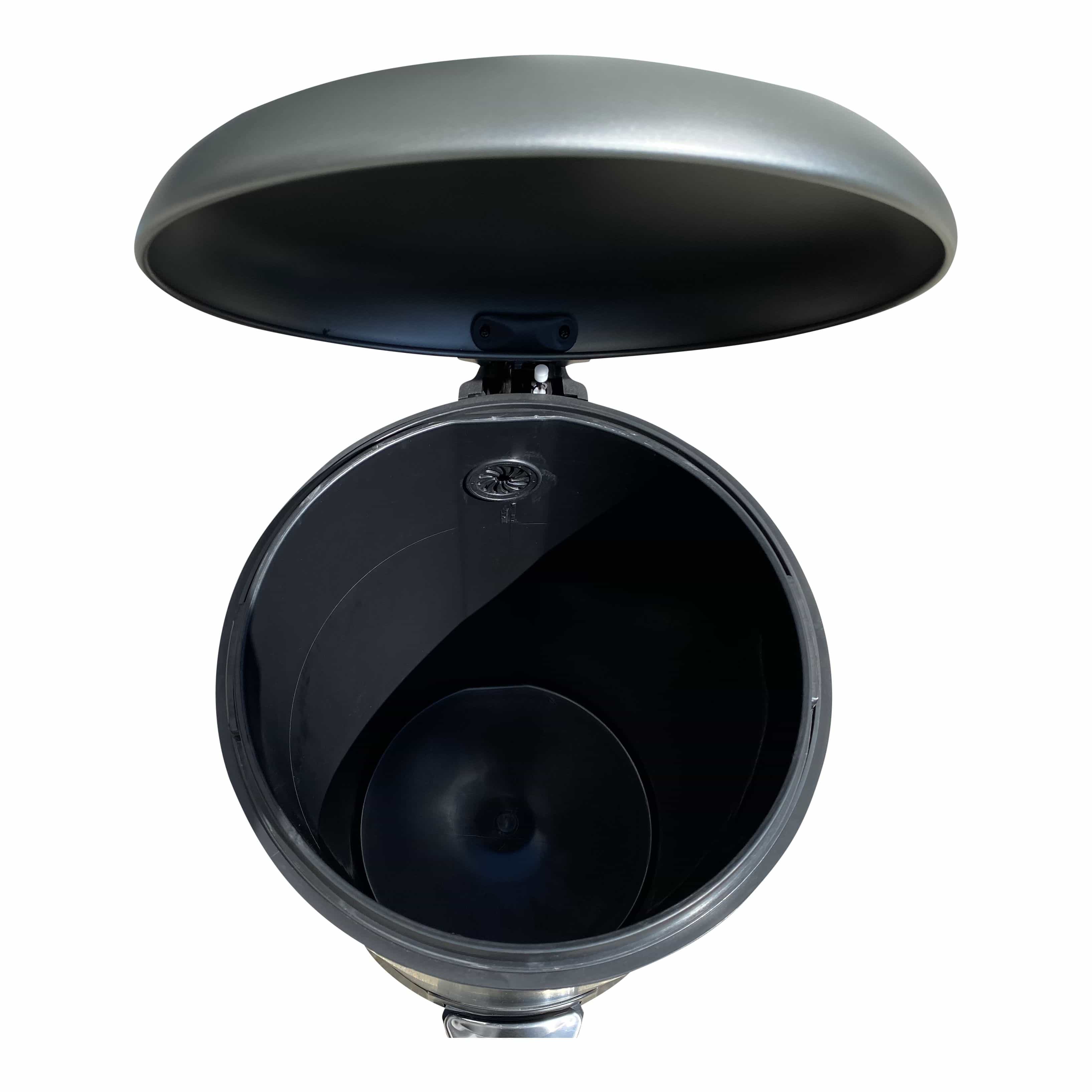 4cookz® Texas Pedaalemmer 20 liter - Soft-close Pedaal Prullenbak - Mat Grijs