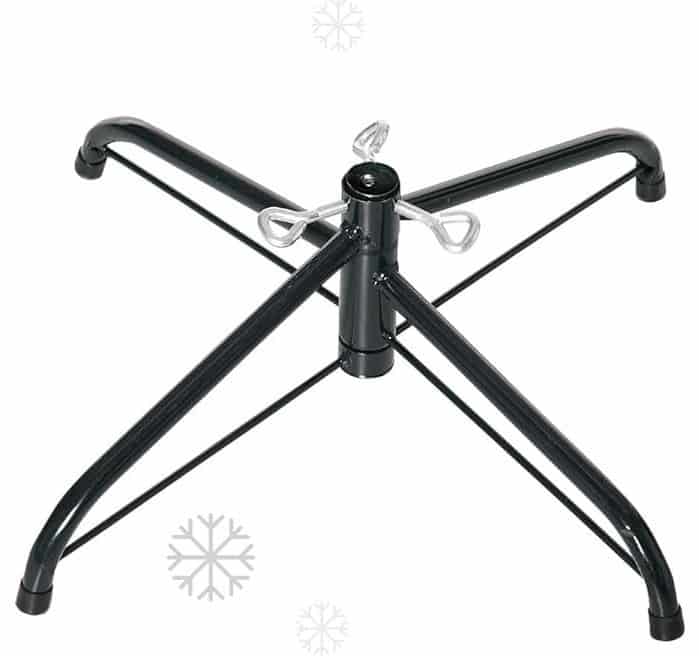 Homcom Kunstkerstboom Smal met metalen standaard - 210 cm - Ø81 cm