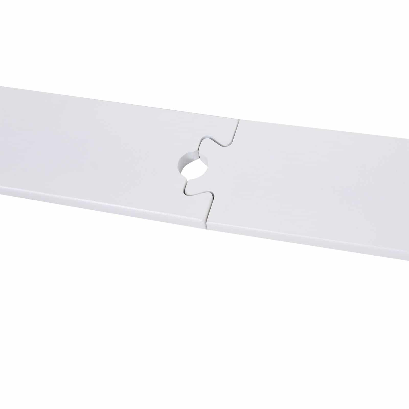 4goodz Loftdeur Schuifdeurrails 183 cm met Soepele Rollen Koolstofstaal - Wit 4goodz Loftdeur Schuifdeurrails 183 cm met Soepele Rollen Koolstofstaal - Wit