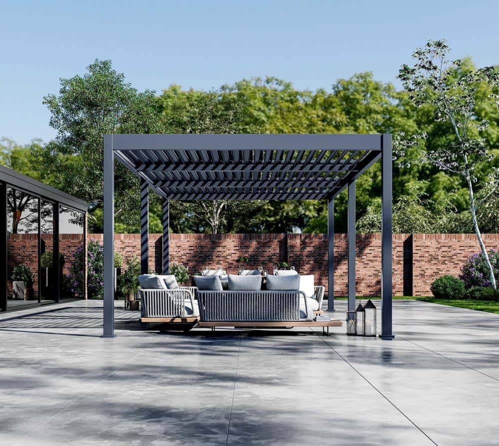 Paragon Outdoor Grand Tuscan - Aluminium Pergola met Lamellendak - 4x7 meter