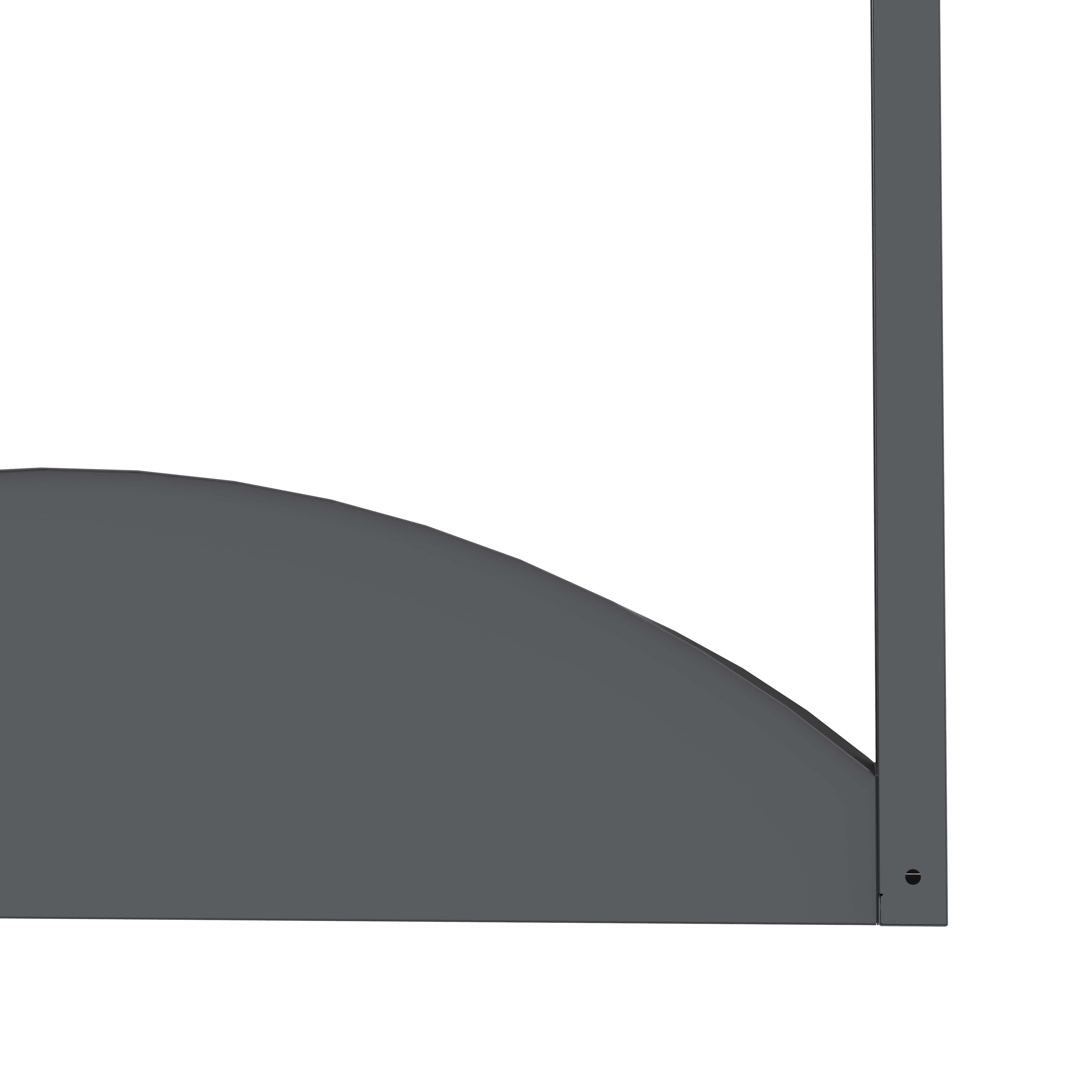 Westmann Castra A Houtopslag Houtrek 95x50x160 cm - Antraciet