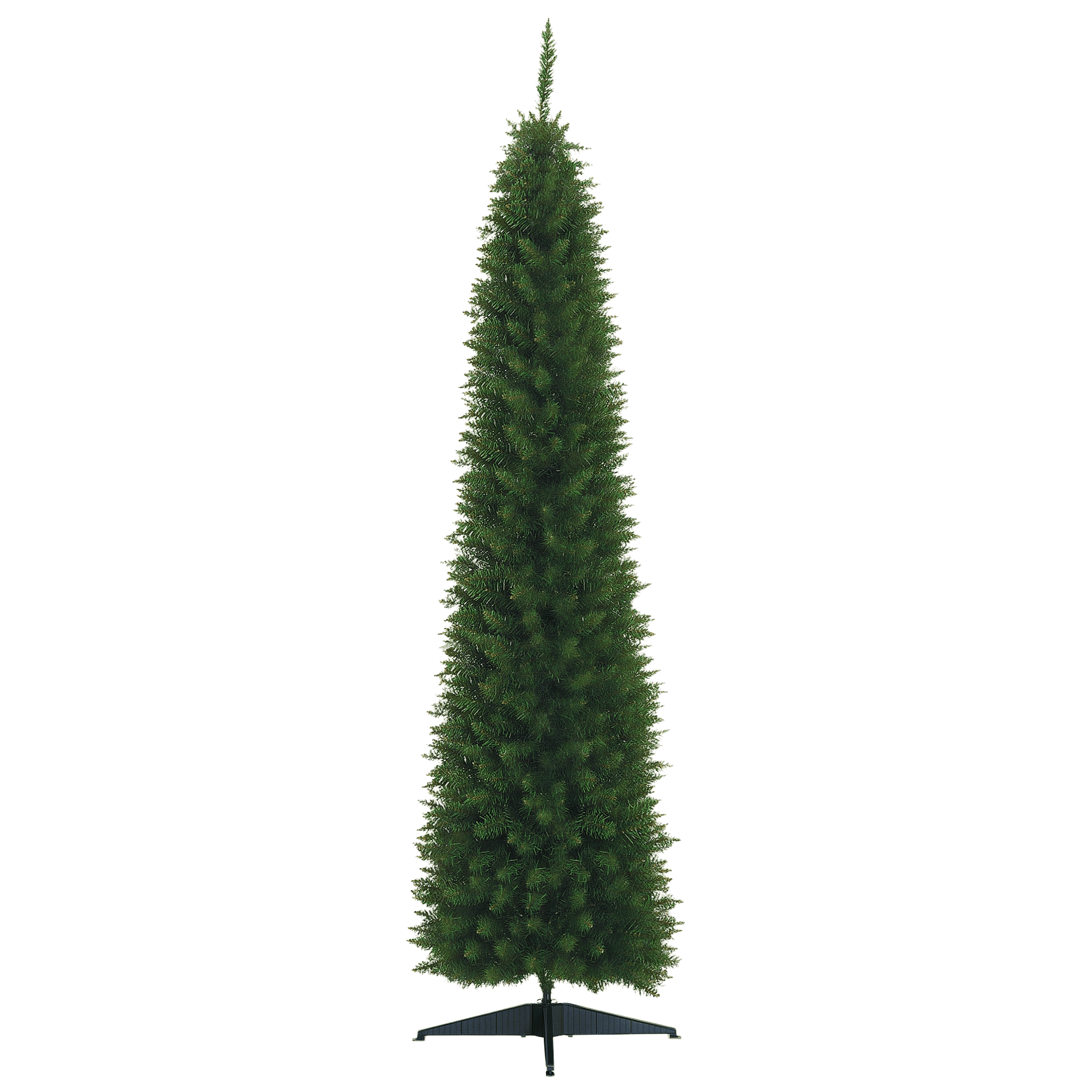 Homcom Kerstboom Smal incl. standaard 210 cm - Groen
