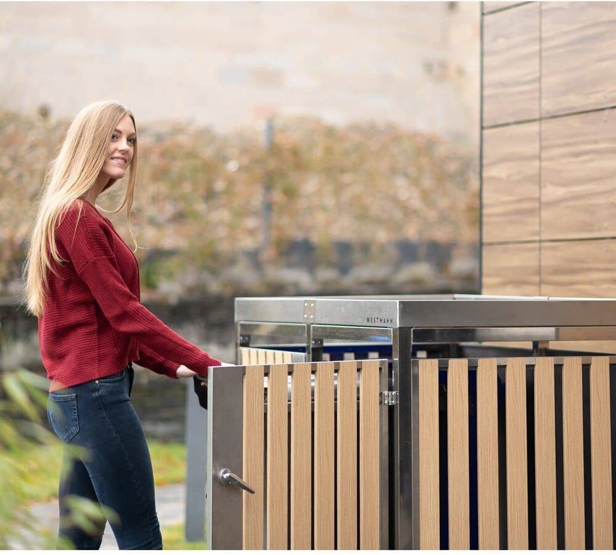 Westmann Containerombouw WMHHWTC-51 - met Bloembak - 84 x 134 x 125 cm