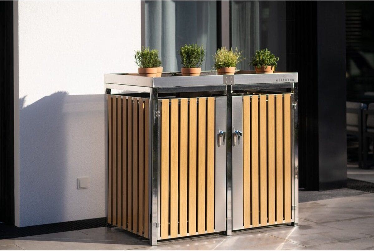 Westmann Containerombouw WMHHWTC-51 - met Bloembak - 84 x 134 x 125 cm