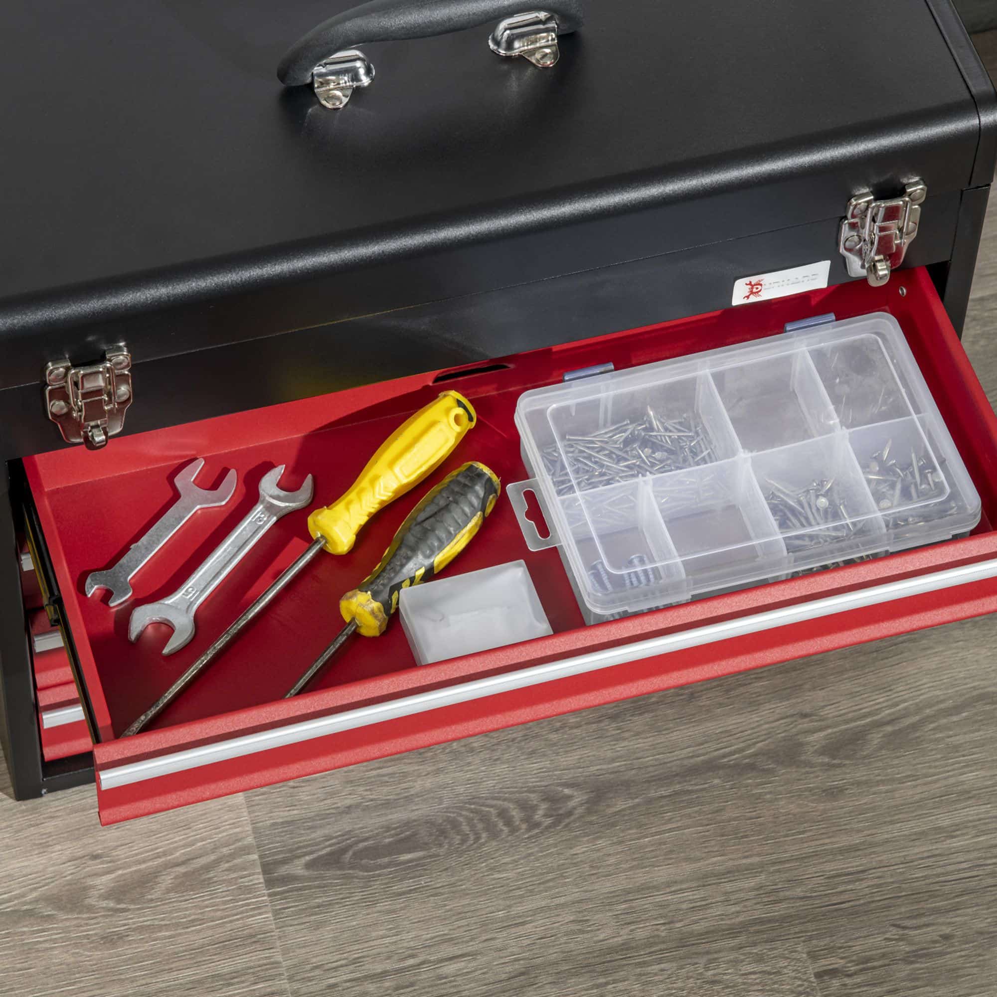 4goodz Gereedschapskist zonder gereedschap met 4 lades en slot