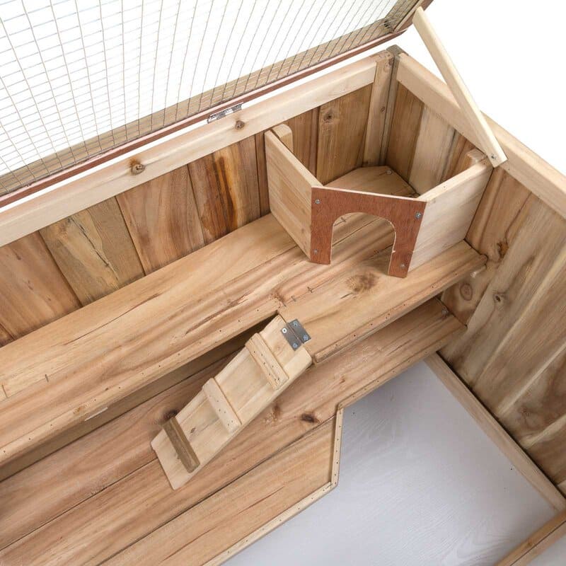 Grote houten Hamsterkooi en Muizenkooi - 95 x 50 x 51 cm