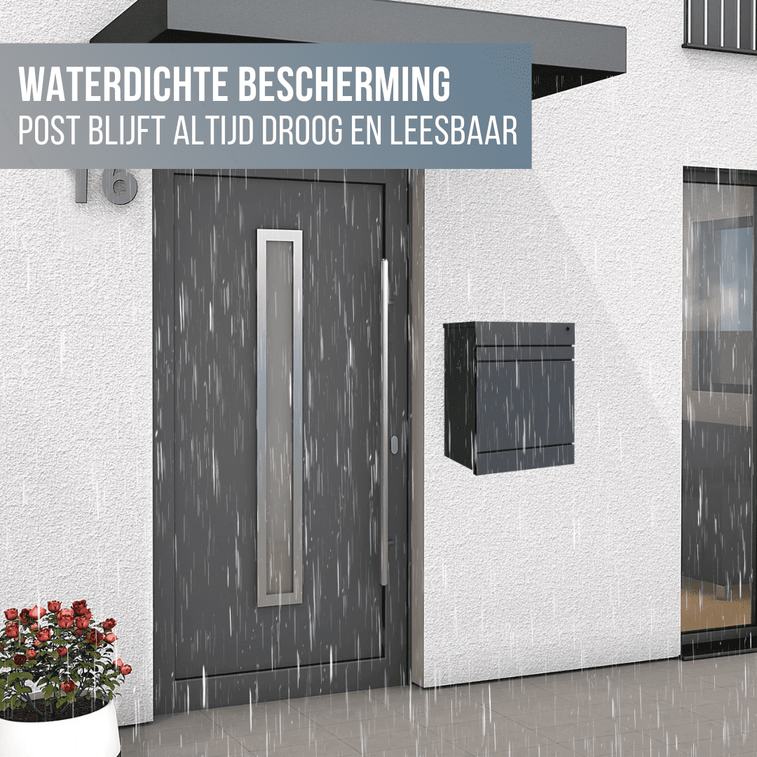 4gardenz® Pakketbrievenbus Wandmodel - Anti-diefstal Pakketbox Hangend - Weerbestendig