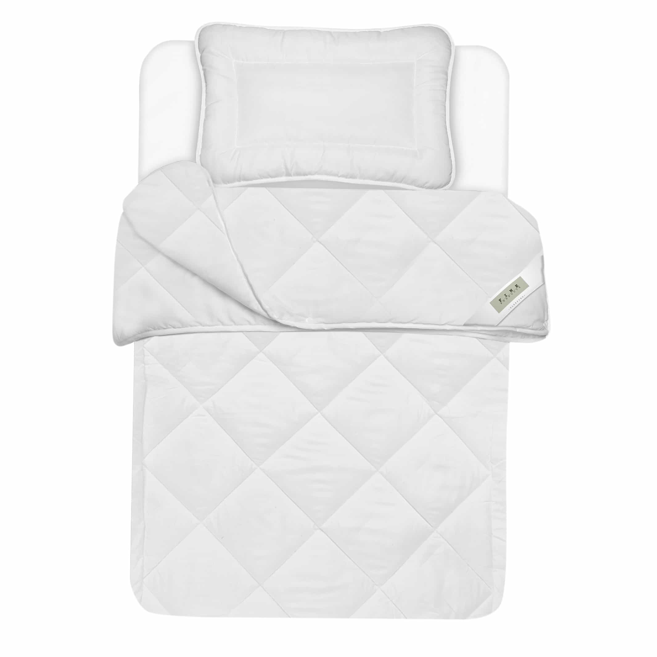 Hanse® 4-Seizoenen Kinderdekbed 100x135 cm met Kussen - 200gr/300gr