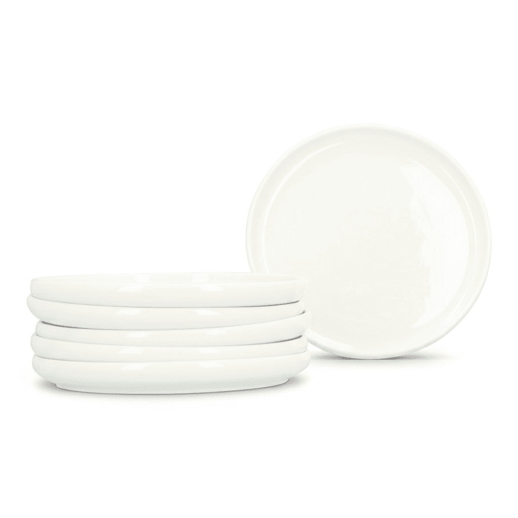 Serviesset Nora 18 delig - 6 persoons porselein servies - Wit