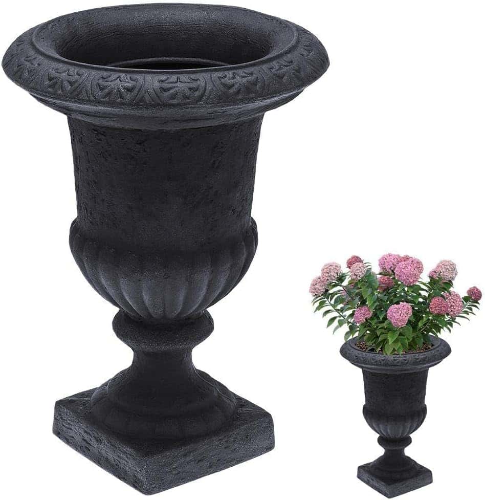 4goodz Chateau - Klassieke Plantenbak Tuinvaas Bloempot 55 cm - Grijs