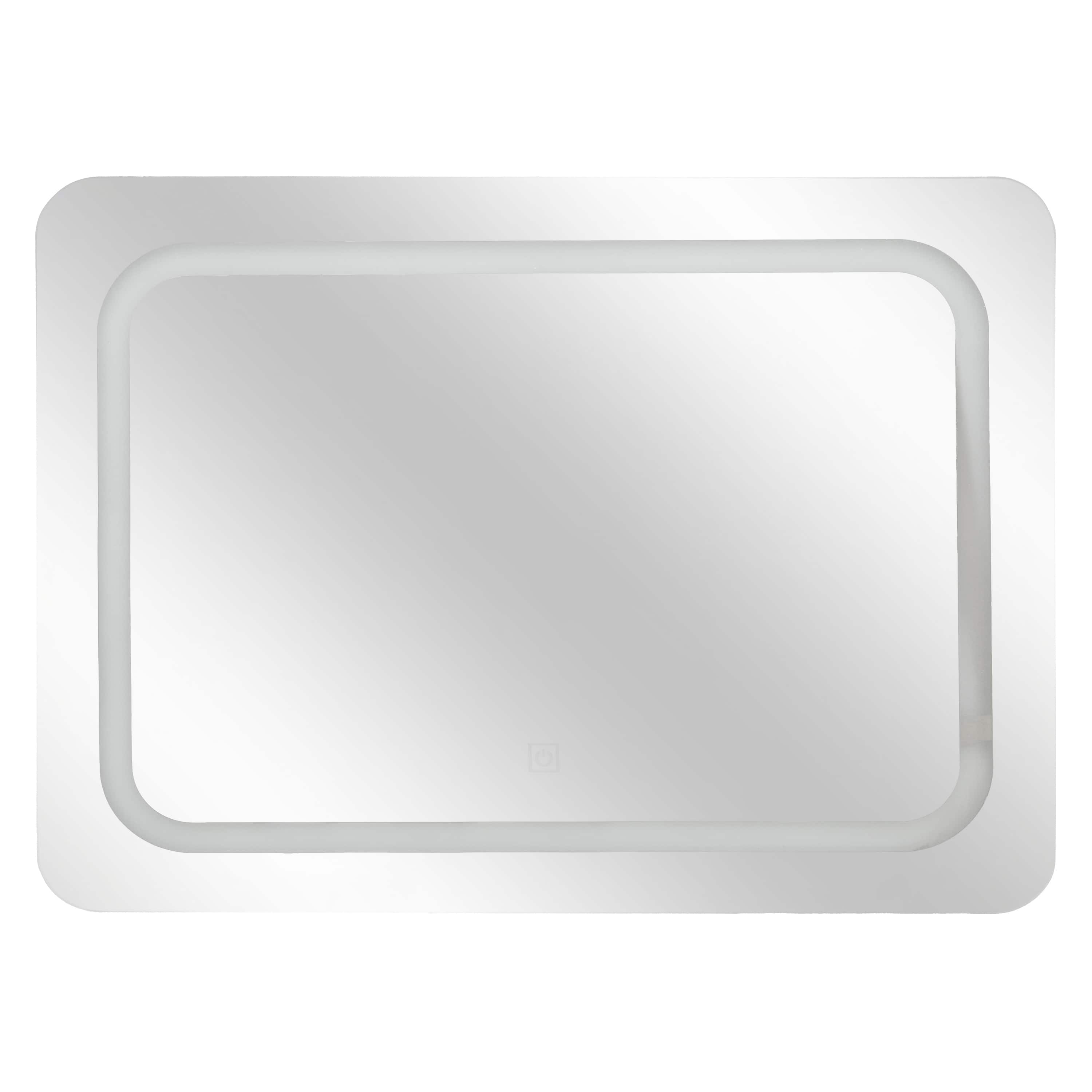 4goodz Simple Smart Spiegel Rechthoek met LED verlichting 65x49 cm