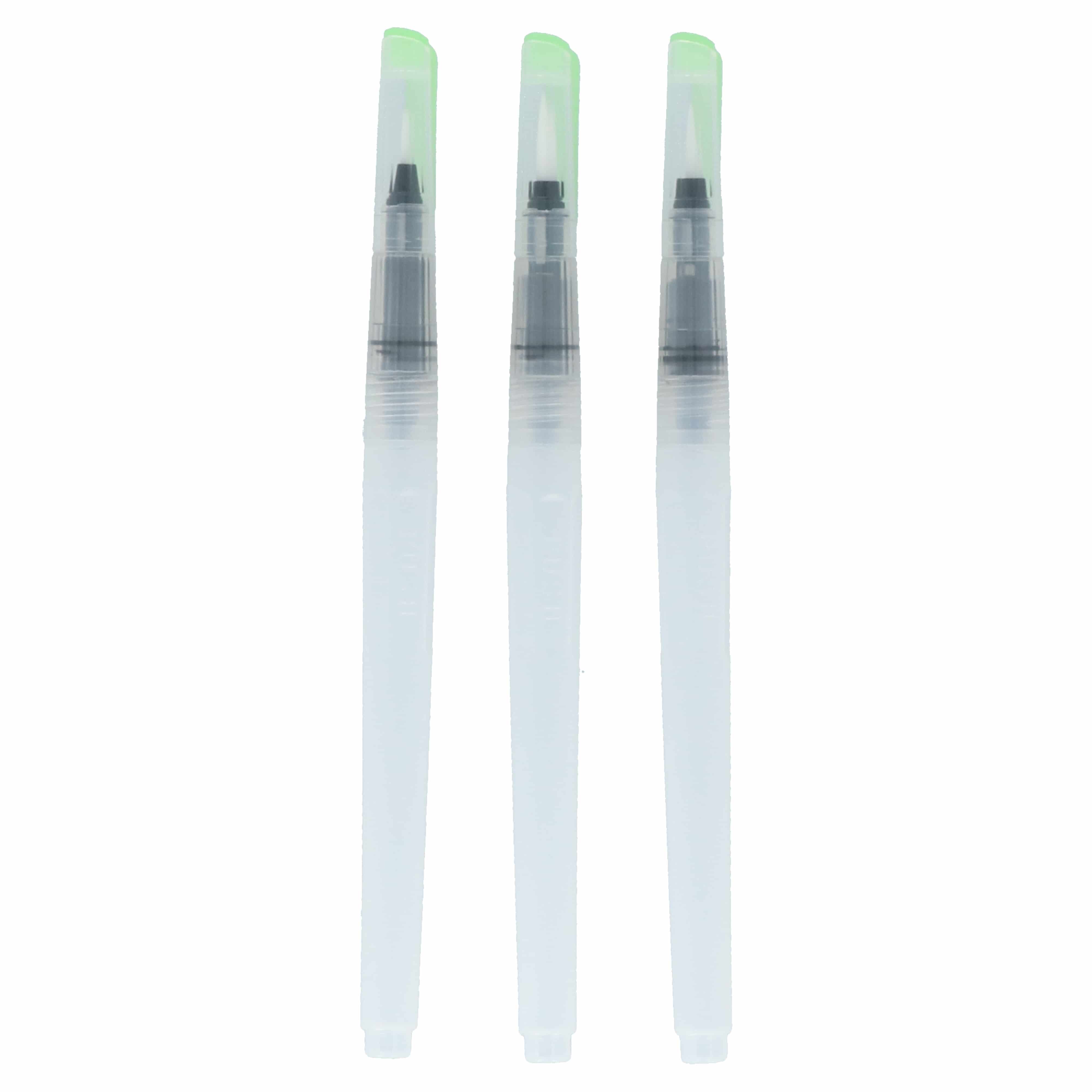 4artz® set van 3 verschillende waterbrush penselen - waterbrush pen