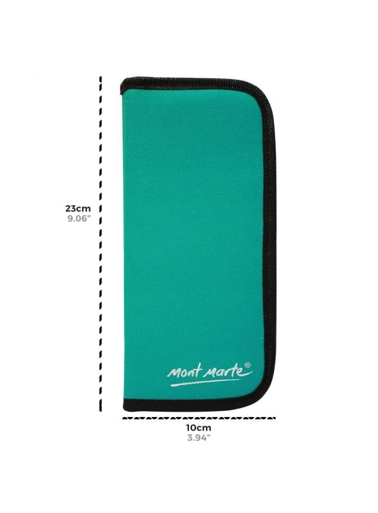 Mont Marte® Signature Penselenset Waterverf 10 stuks in etui - Aquarel penselen Mont Marte® Signature Penselenset Waterverf 10 stuks in etui - Aquarel penselen