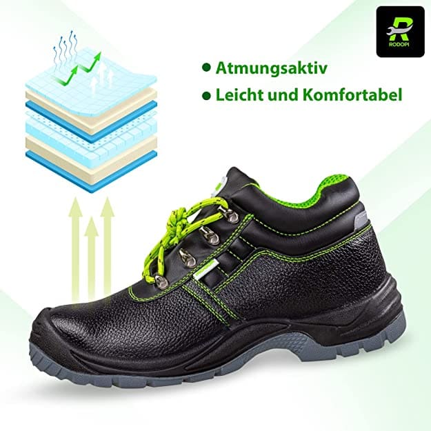 Rodopi® AIRGEE-Protect Veiligheidsschoenen S3 - Werkschoenen Maat 45