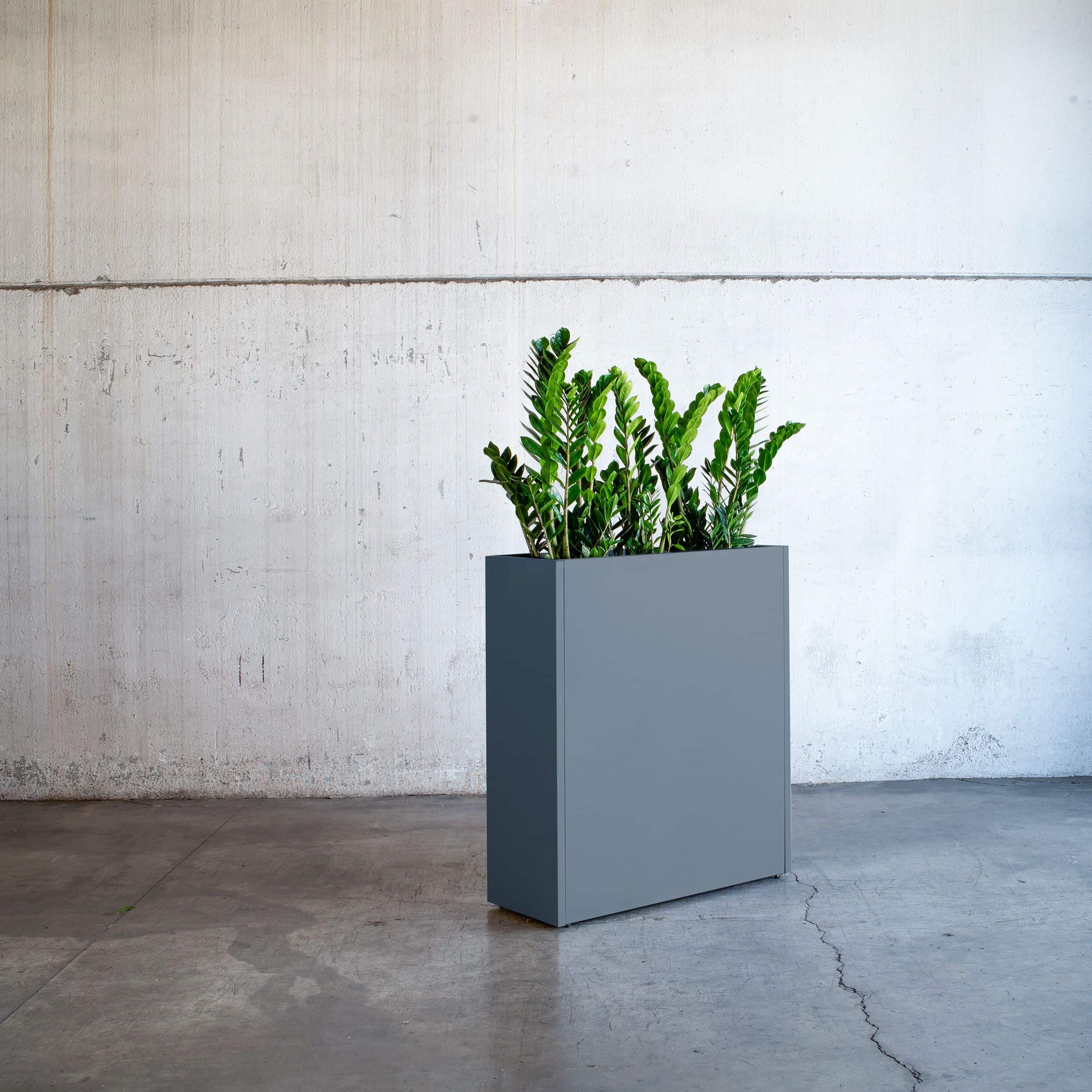 Herstera Garden® Plantenbak Cube HG08975801 - 100x40x115 cm - Antraciet