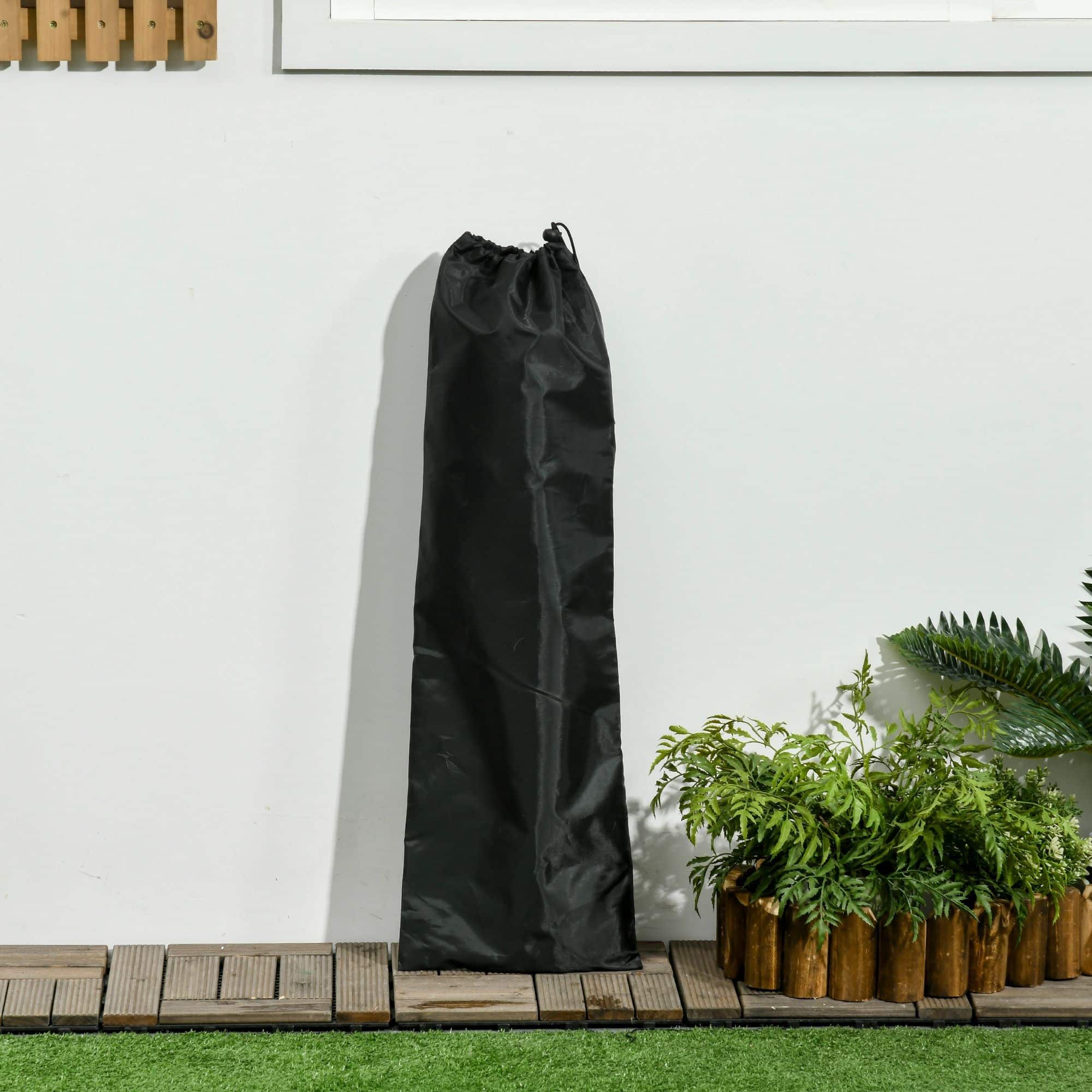Hondenligbed met dak verhoogd hondenstretcher - ademende stof - Medium