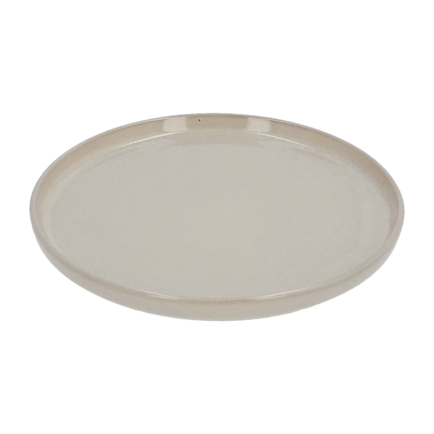 Ontbijtborden Terre set 6 stuks Geglazuurd Keramiek 21 cm - Beige