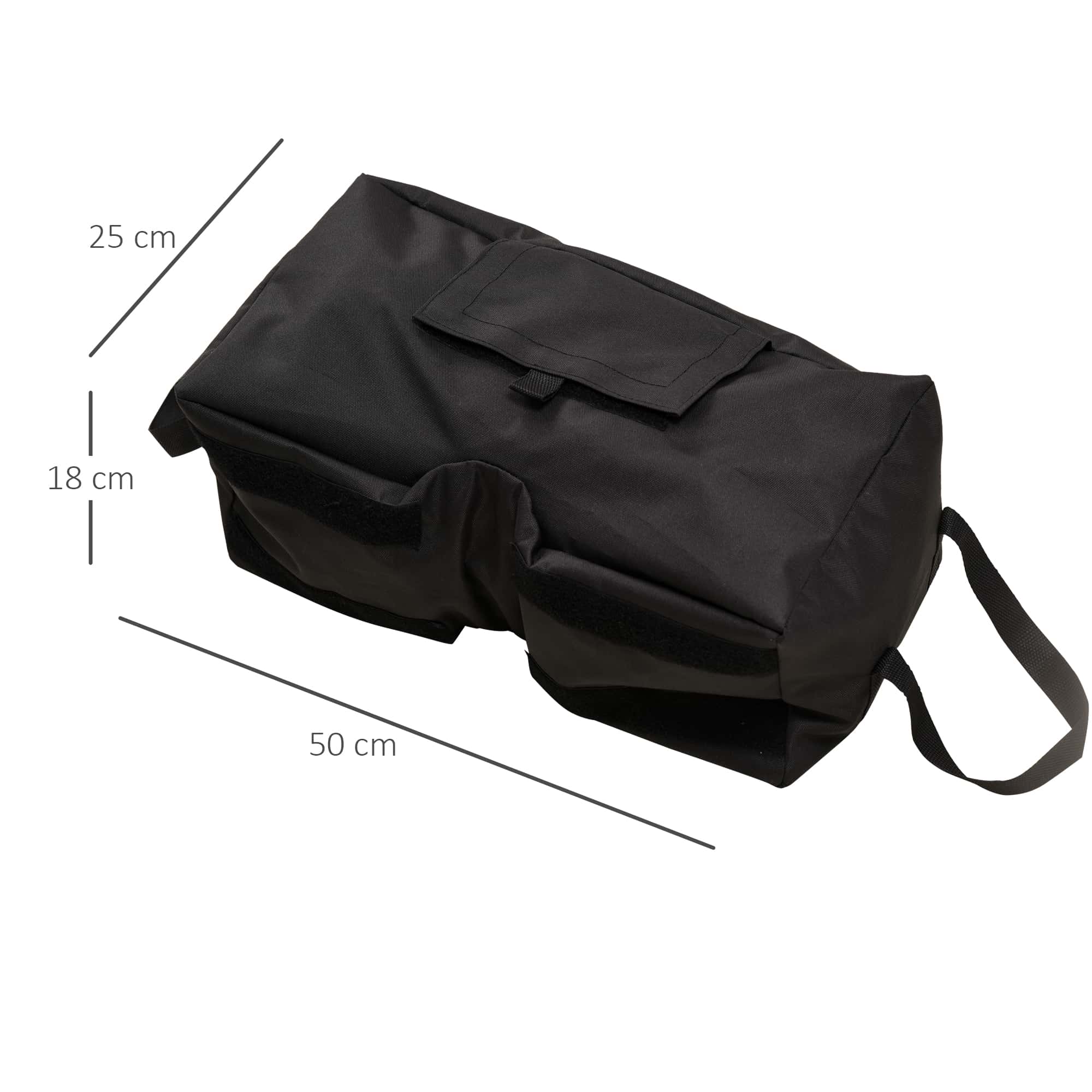 4goodz Parasolstandaard draagbaar - kan worden gevuld met maximaal 50 kg zand 4goodz Parasolstandaard draagbaar - kan worden gevuld met maximaal 50 kg zand