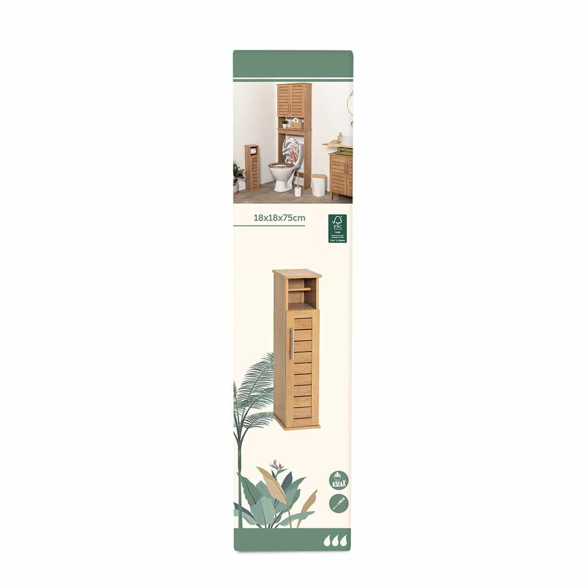 4bathroomz Bozen - Toiletrolhouder met Toiletroldispenser - 5 rollen