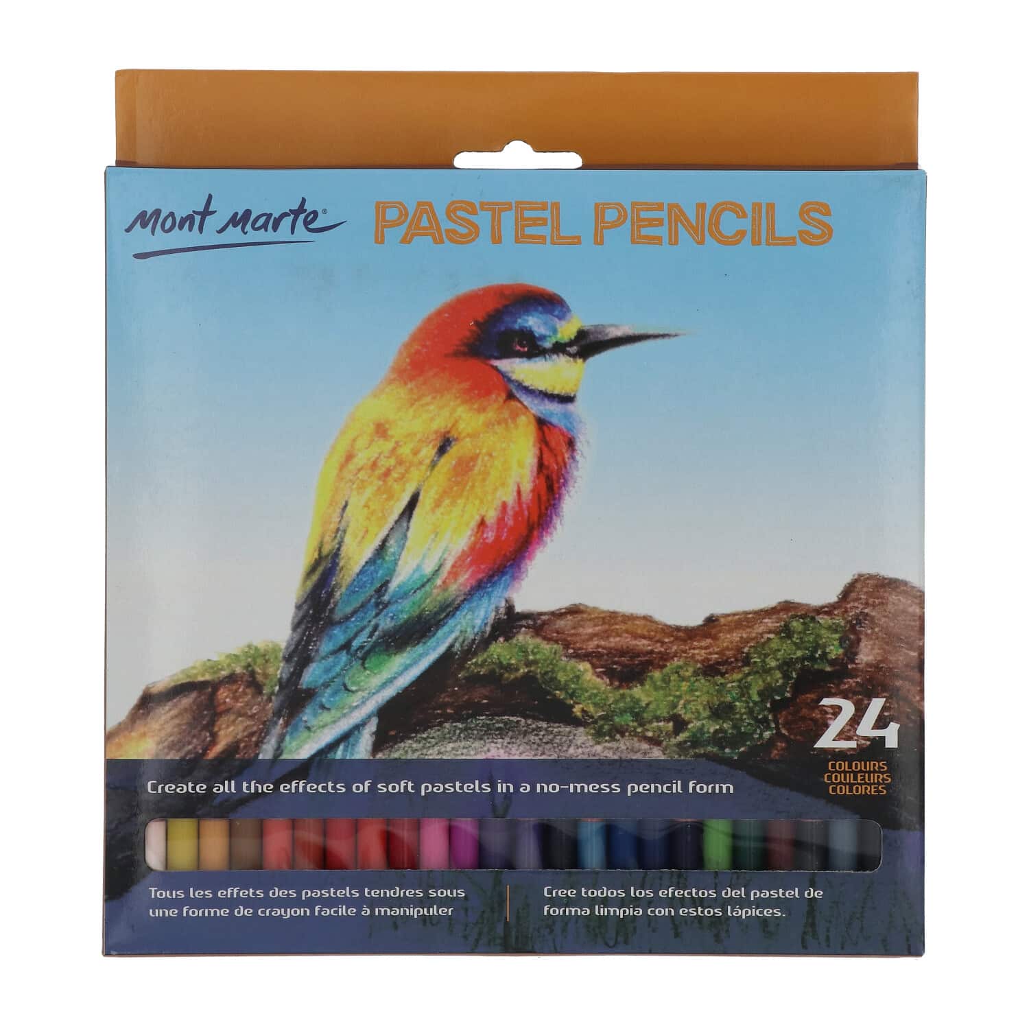 Mont Marte® pastel potloden 24 kleuren