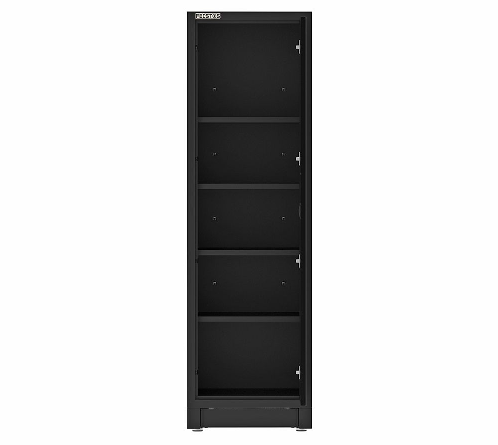 Feistos Gereedschapskast Blackline Solo - 61x60x200 cm - Zwart