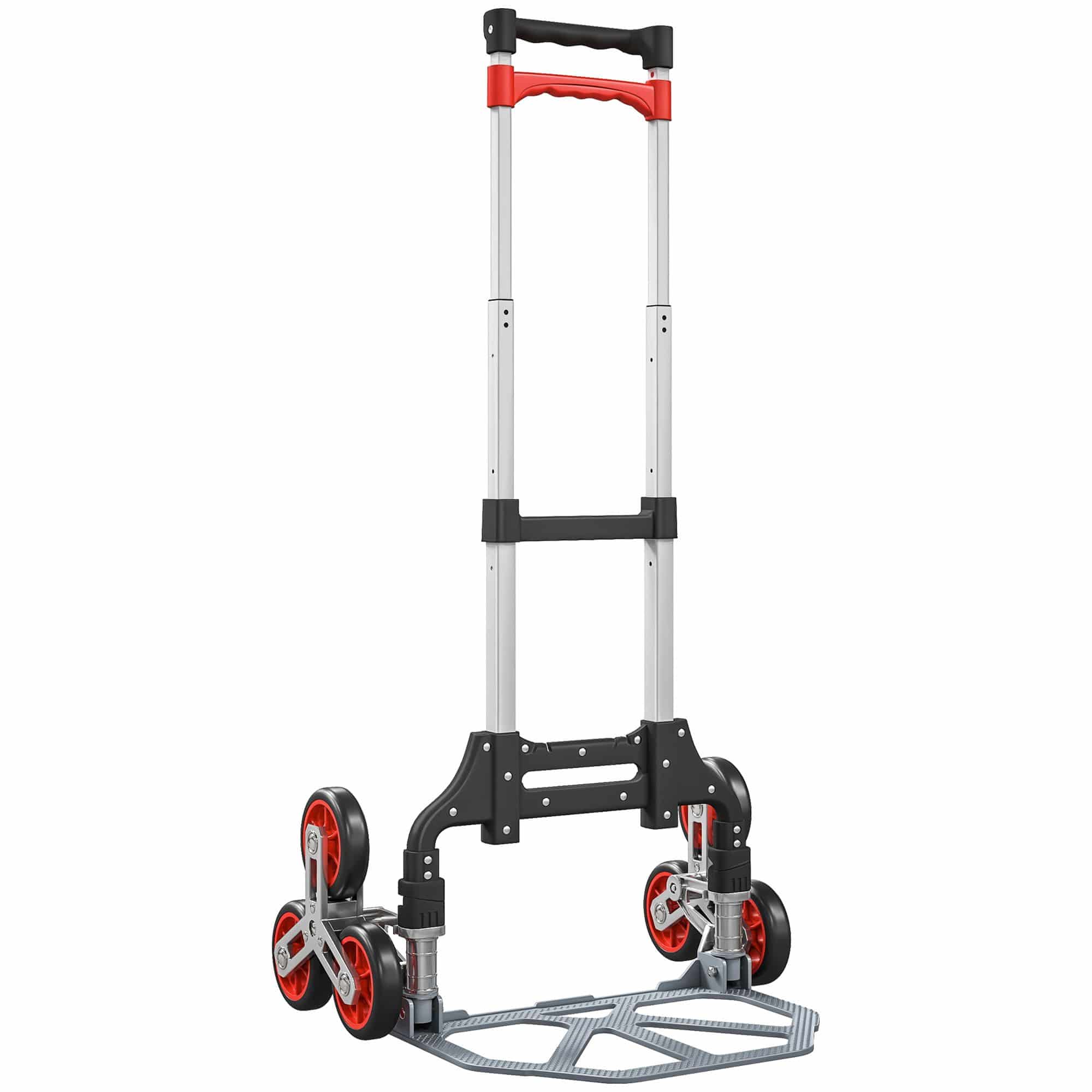 4goodz Steekwagen Trapklimmer Opvouwbaar - trolley max70kg - Rood 4goodz Steekwagen Trapklimmer Opvouwbaar - trolley max70kg - Rood