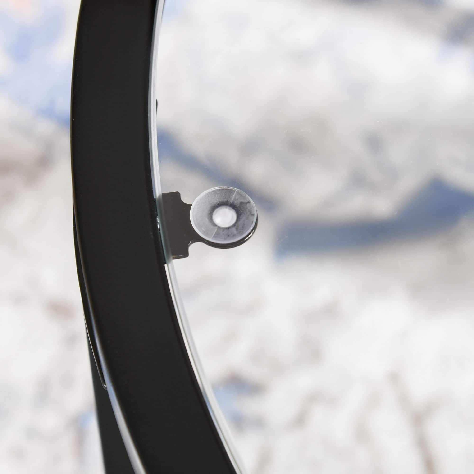 4goodz Set van 2 ronde bijzettafels - zwarte poten