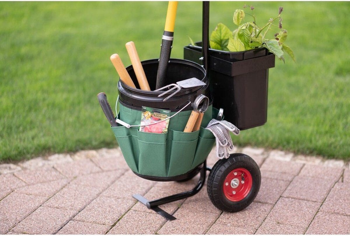 Westmann Tuinwagen Verrijdbaar WR01000 - Tuinhulp met Wielen
