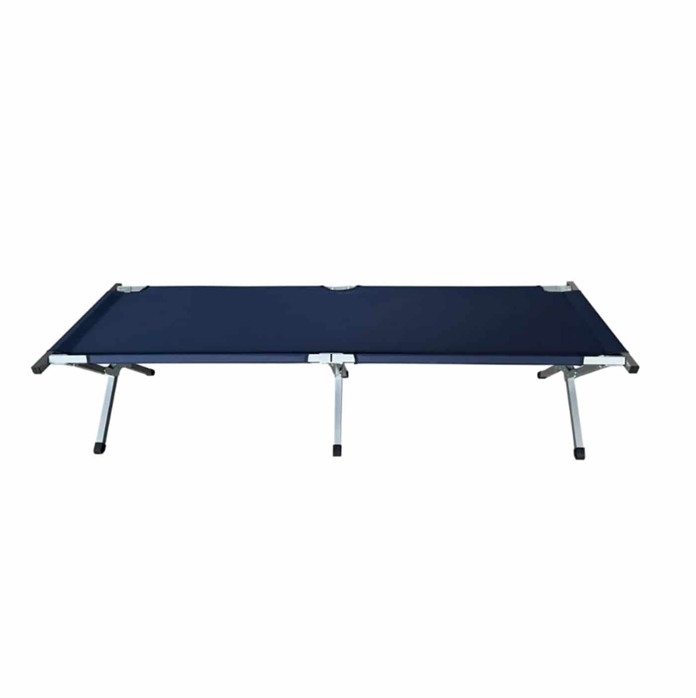 hanSe® Veldbed Staal Met Draagtas tot 150 kg - Stretcher 190x64x42 cm