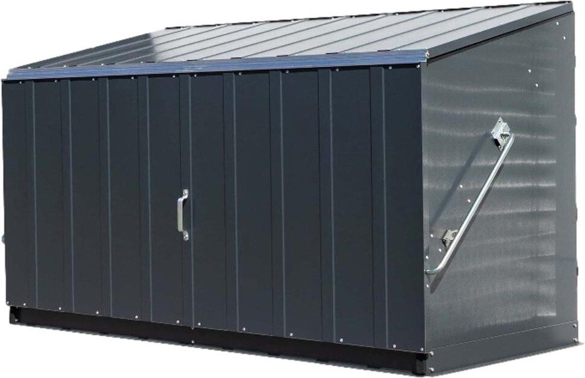 Trimetals® Storeguard TM10000 - Berging / Fietsenstalling - Antraciet Trimetals® Storeguard TM10000 - Berging / Fietsenstalling - Antraciet
