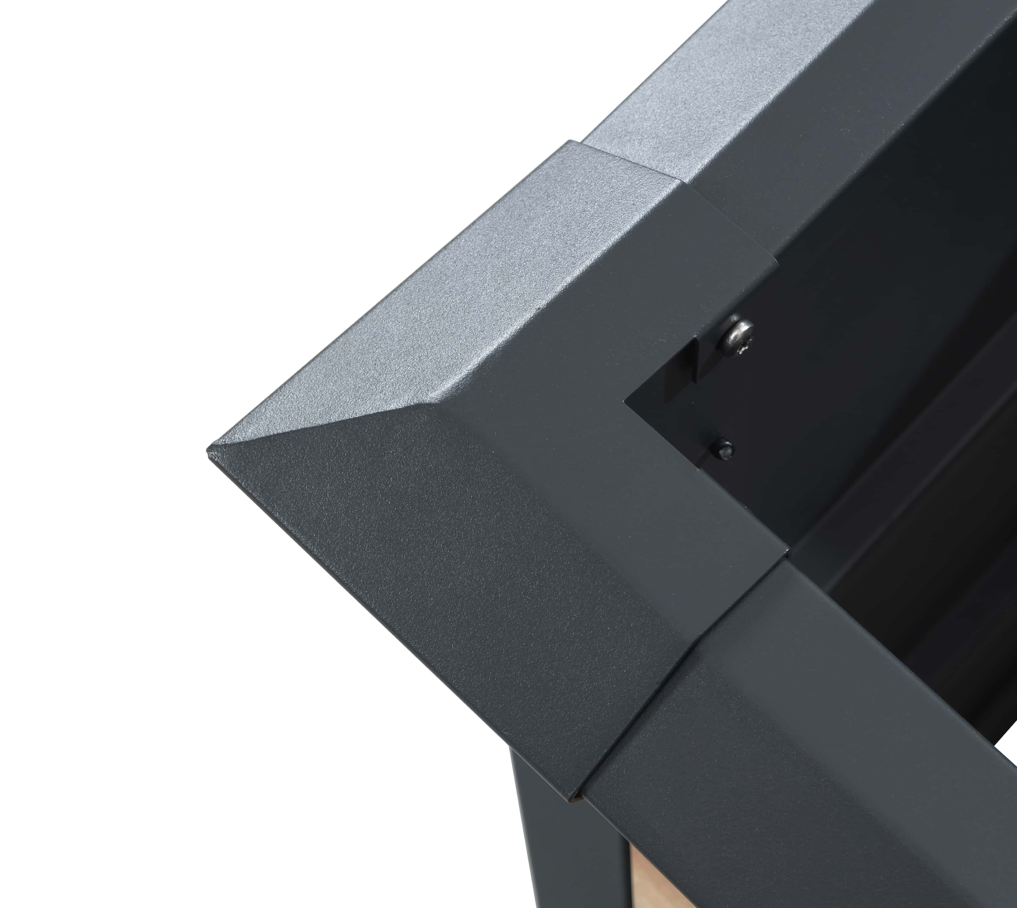 Westmann Primus Plus M - Verhoogde Kweekkas 100x50x113 cm - Houtlook