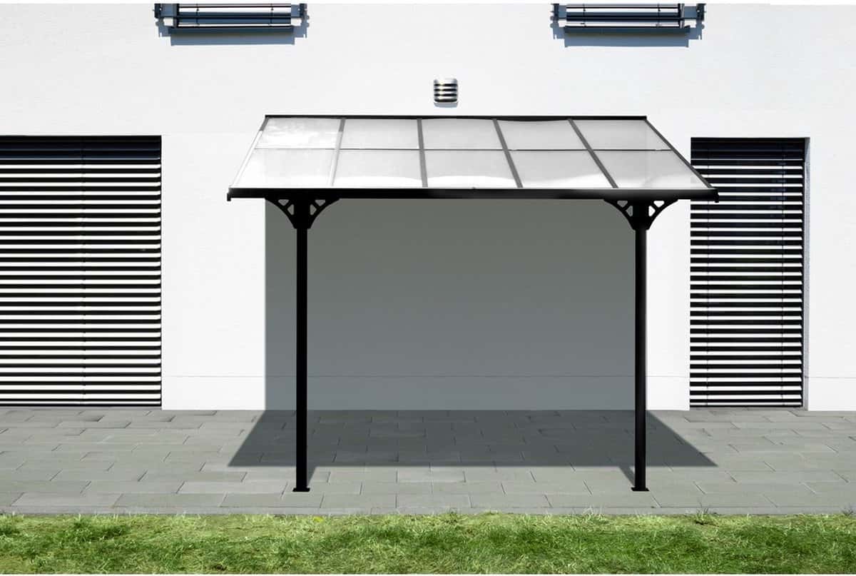 Westmann Terrasoverkapping Bruce 313 - 300x313 cm - SI06104 - Zwart