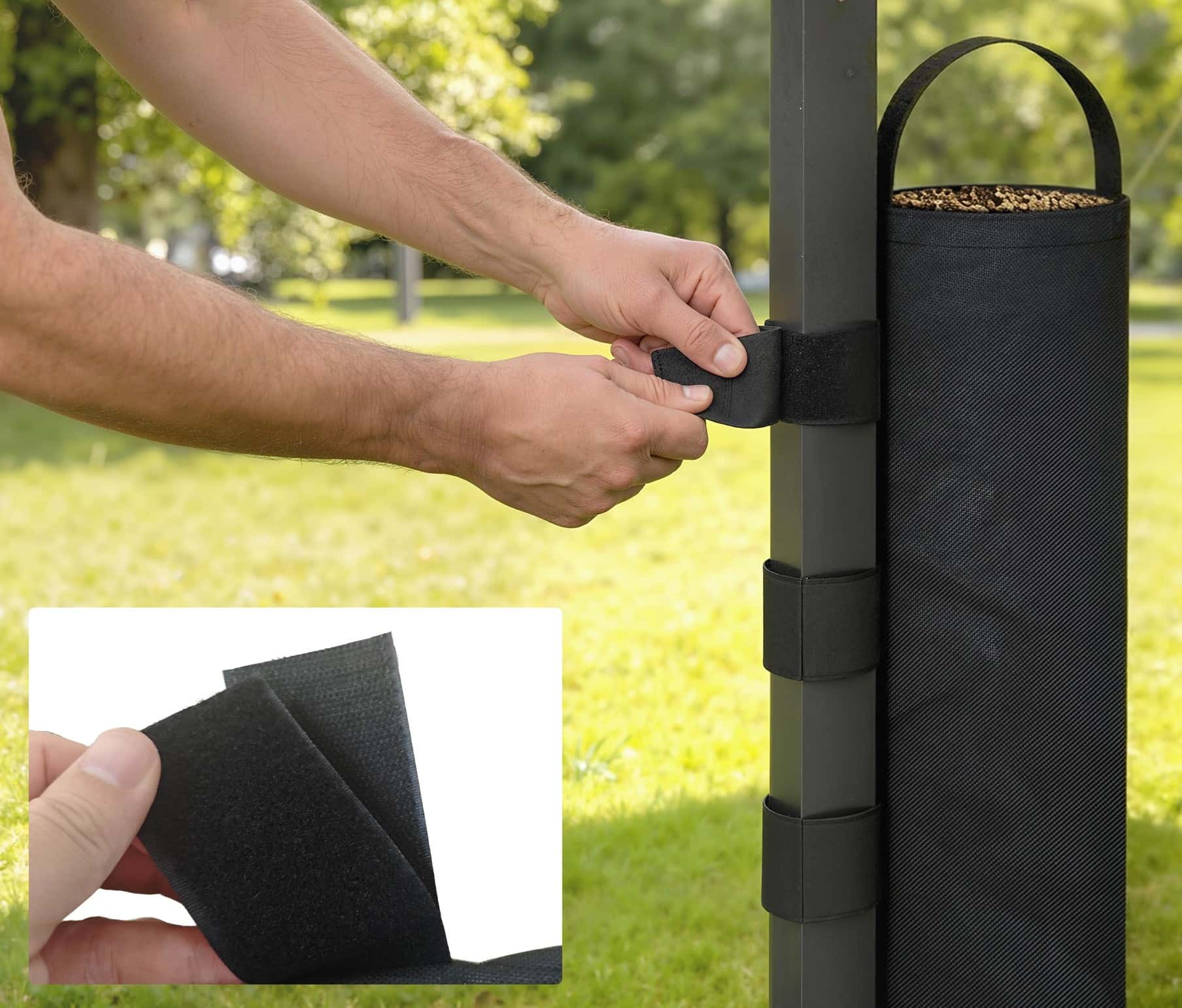 4goodz 8 stuks Partytent Verzwaring gewichten - 5 kg per stuk/40 kg totaal