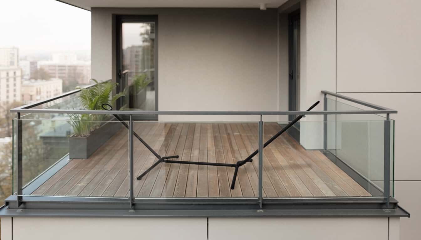 Progarden Hangmatstandaard Metaal 300x120x94 cm tot 120 kg met haken