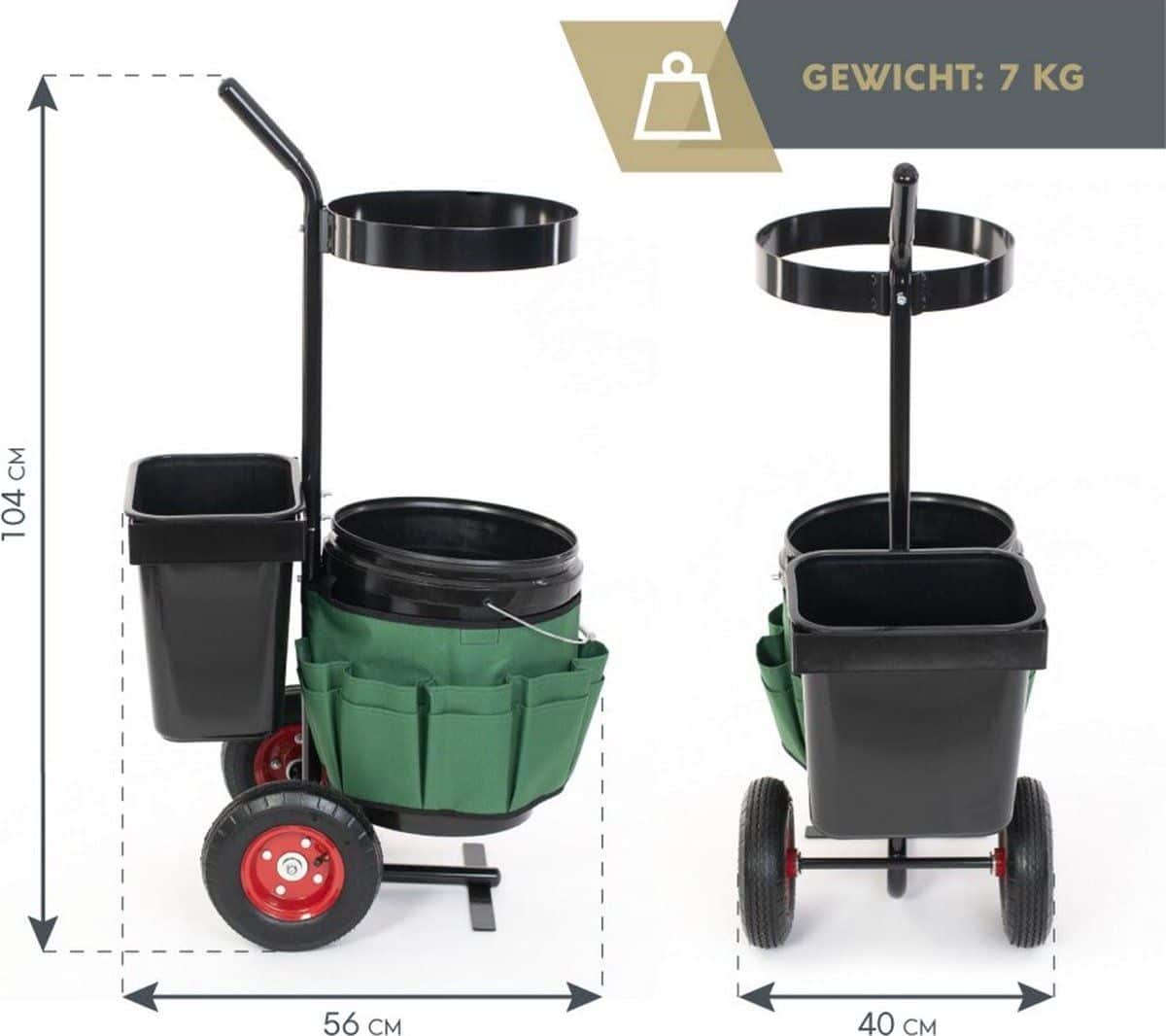 Westmann Tuinwagen Verrijdbaar WR01000 - Tuinhulp met Wielen